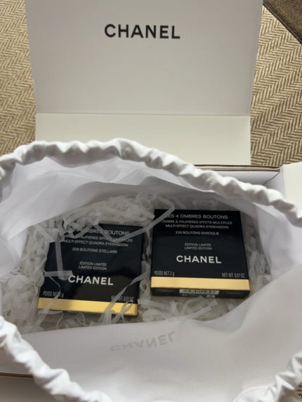 レ キャトル オンブル ブトン/CHANEL/アイシャドウパレットを使ったクチコミ(1枚目)