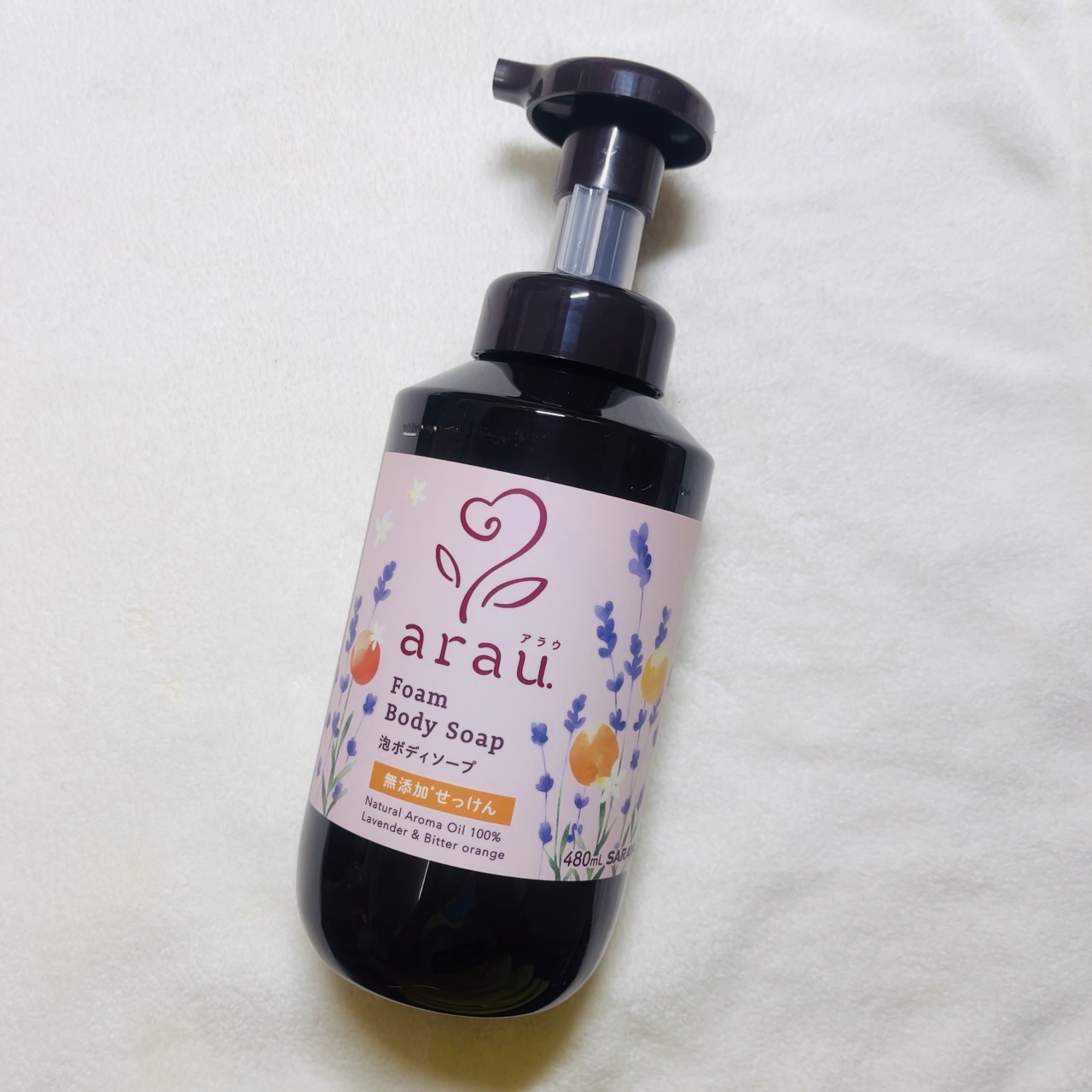 泡ボディソープ/arau.(アラウ)/ボディソープを使ったクチコミ（1枚目）