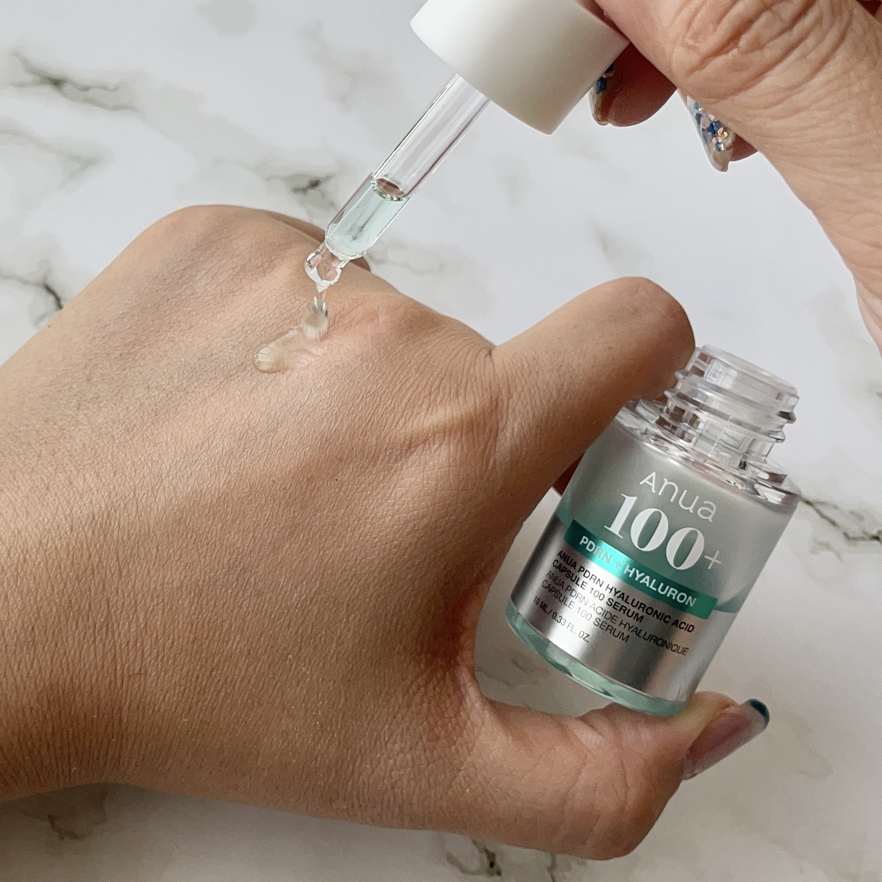 PDRNヒアルロン酸カプセル100セラム/Anua/美容液を使ったクチコミ（3枚目）