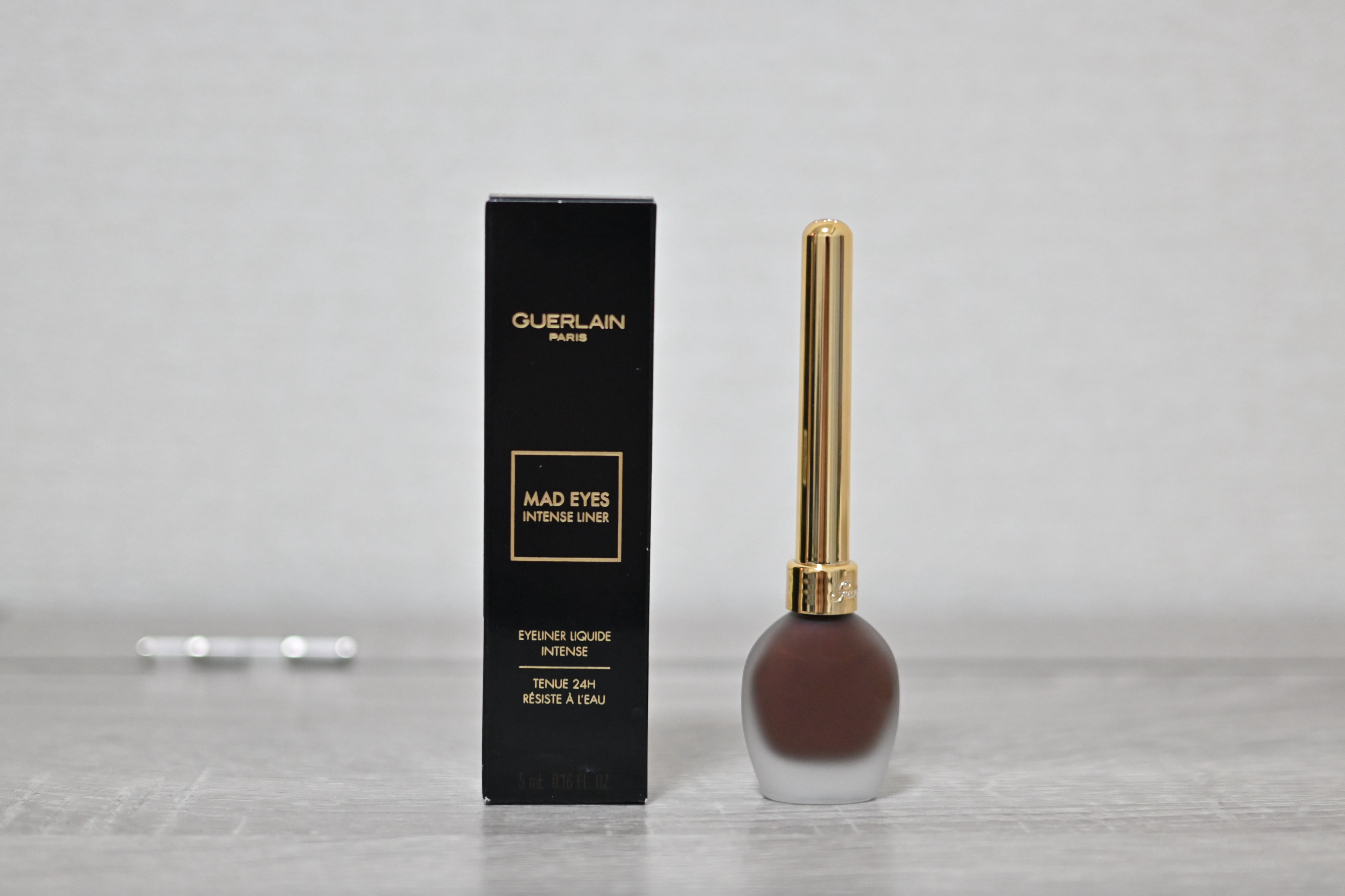 マッドアイ インテンス アイライナー 02 GLOSSY BROWN/GUERLAIN/リキッドアイライナーを使ったクチコミ（1枚目）