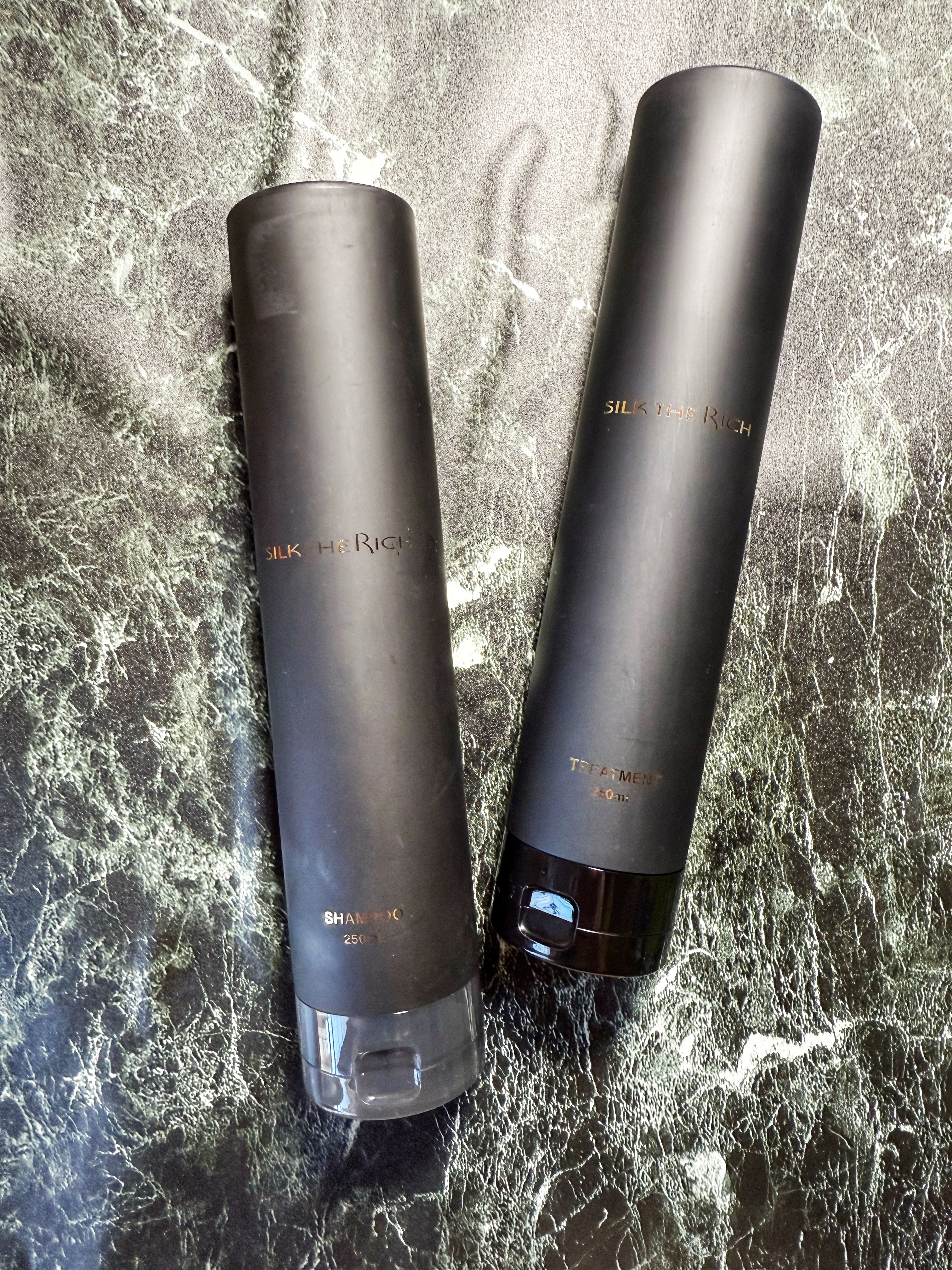 SILK THE RICH スカルプ&リペア シャンプー・トリートメント/SILK THE RICH/市販シャンプーを使ったクチコミ（1枚目）