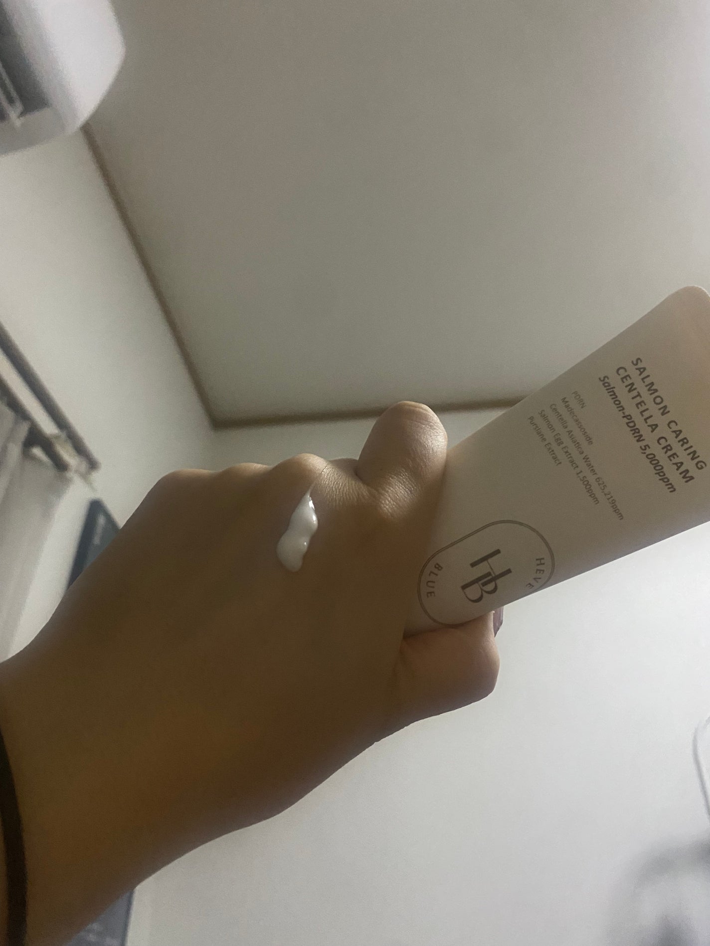 サーモン ケアリング センテラ クリーム /Heve Blue/フェイスクリームを使ったクチコミ(3枚目)