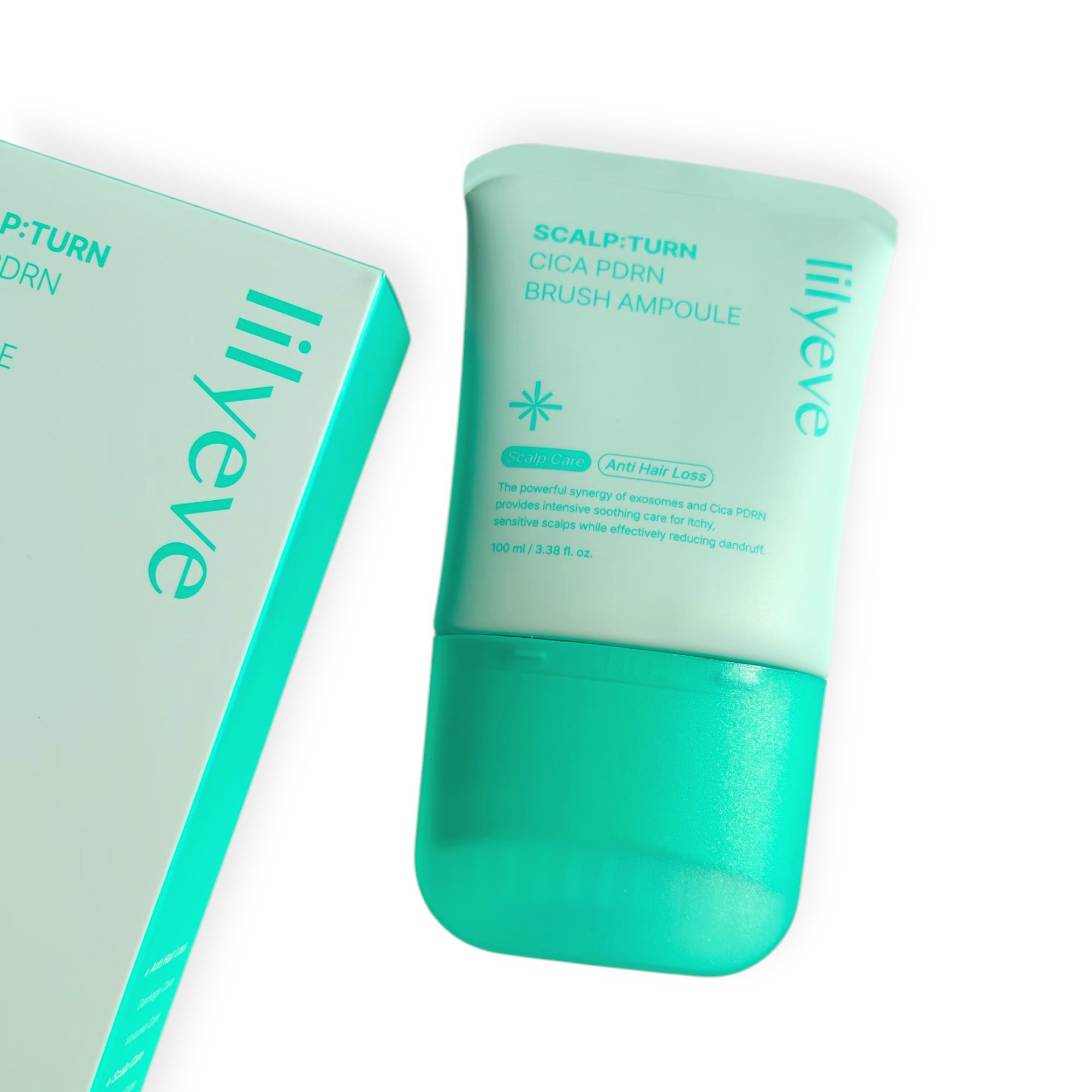 スカルプターンヘアアンプル/リリーイブ/頭皮ローションを使ったクチコミ（1枚目）