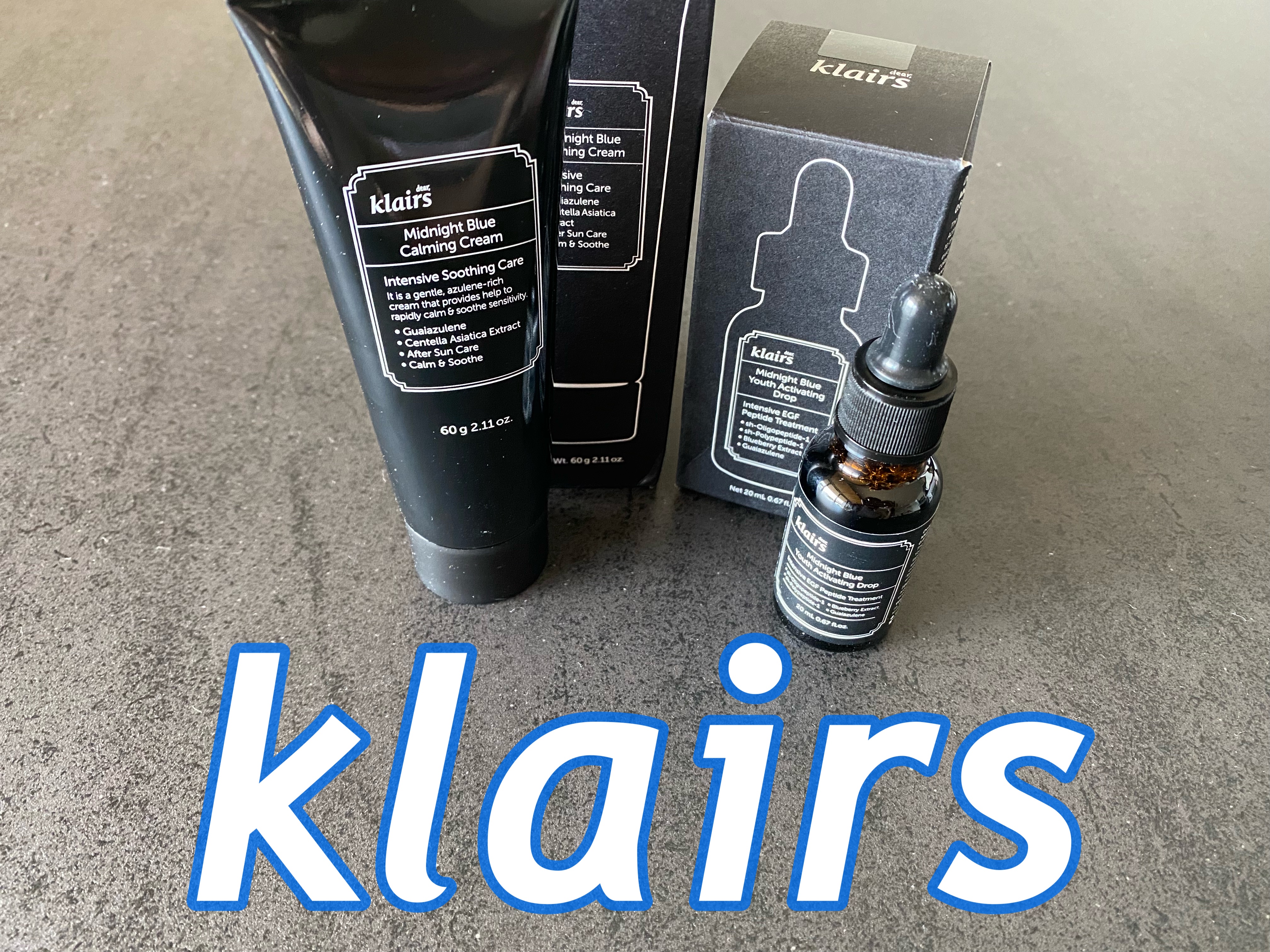 ブルーカーミングクリーム/Klairs/フェイスクリームを使ったクチコミ（1枚目）