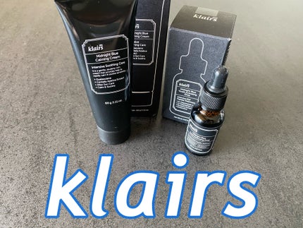 ブルーカーミングクリーム/Klairs/フェイスクリームを使ったクチコミ(1枚目)