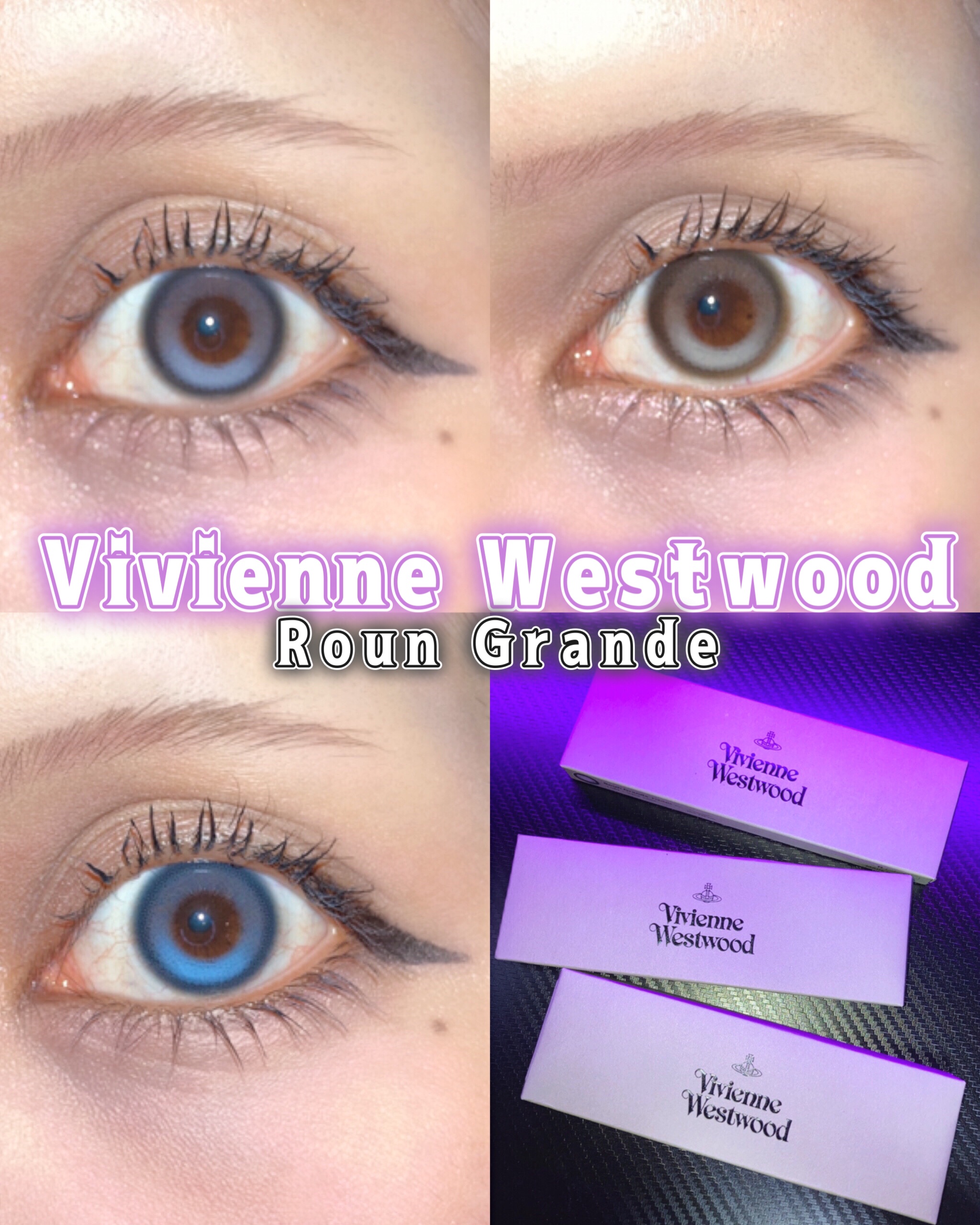 Roun Grande 1DAY/myfipn/ワンデー（１DAY）カラコンを使ったクチコミ（1枚目）