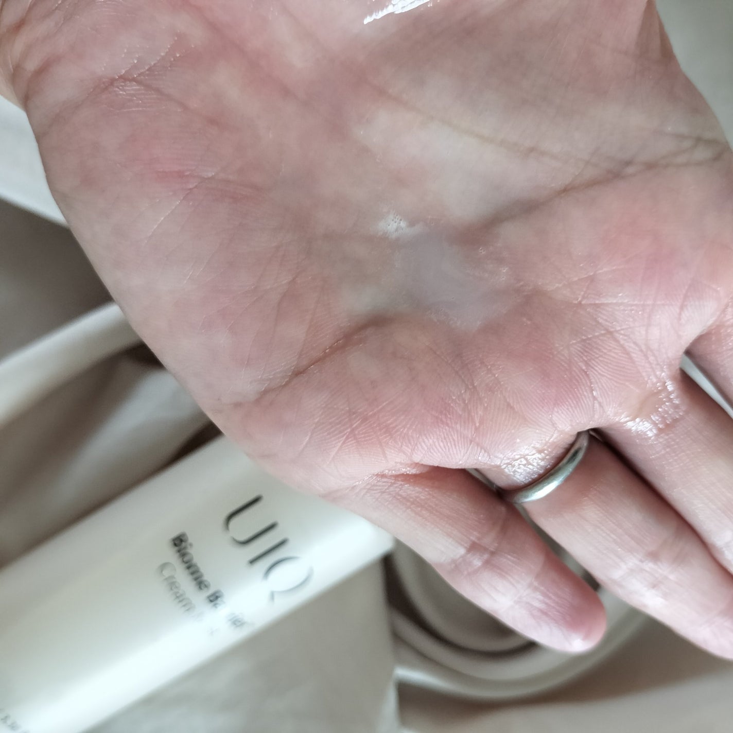 バイオームバリア クリームミスト/UIQ/ミスト状化粧水を使ったクチコミ(2枚目)
