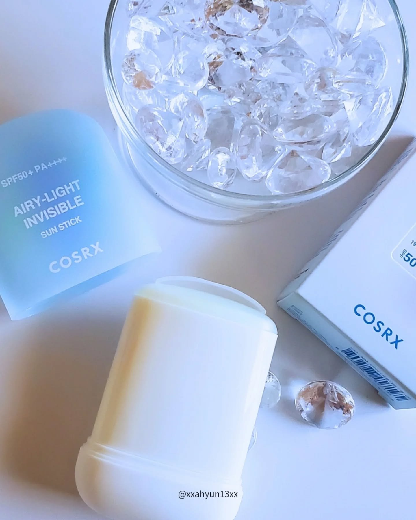 エアリーライト 透明UVスティック/COSRX/日焼け止めスティックを使ったクチコミ（2枚目）