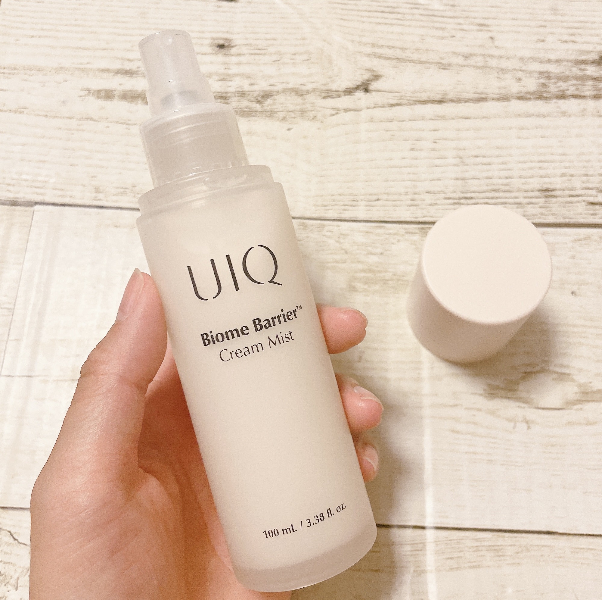 バイオームバリア クリームミスト/UIQ/ミスト状化粧水を使ったクチコミ（2枚目）