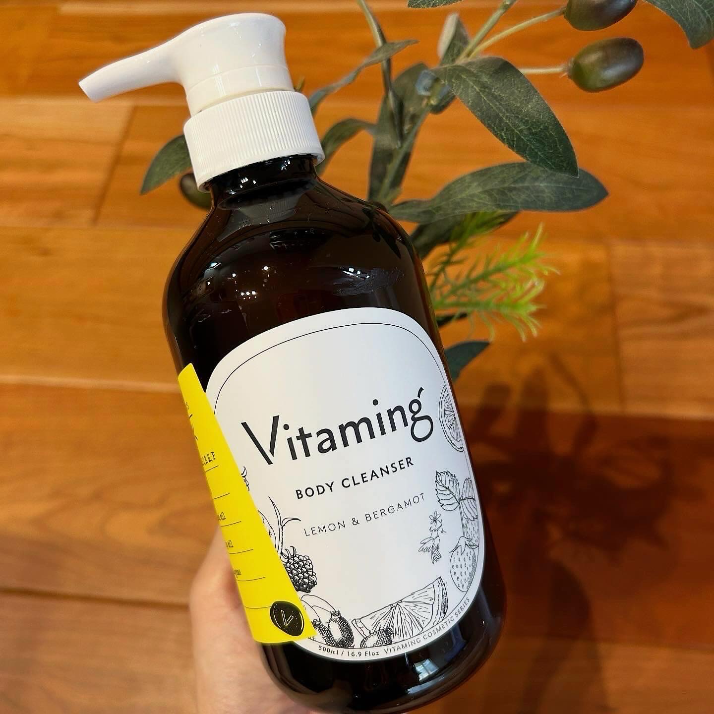 リフレッシングボディソープ(レモン＆ベルガモットの香り)/Vitaming/ボディソープを使ったクチコミ（1枚目）