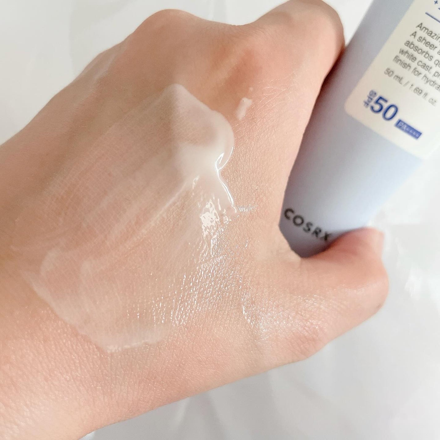 ウルトラライト透明UVクリーム/COSRX/日焼け止めクリームを使ったクチコミ(3枚目)