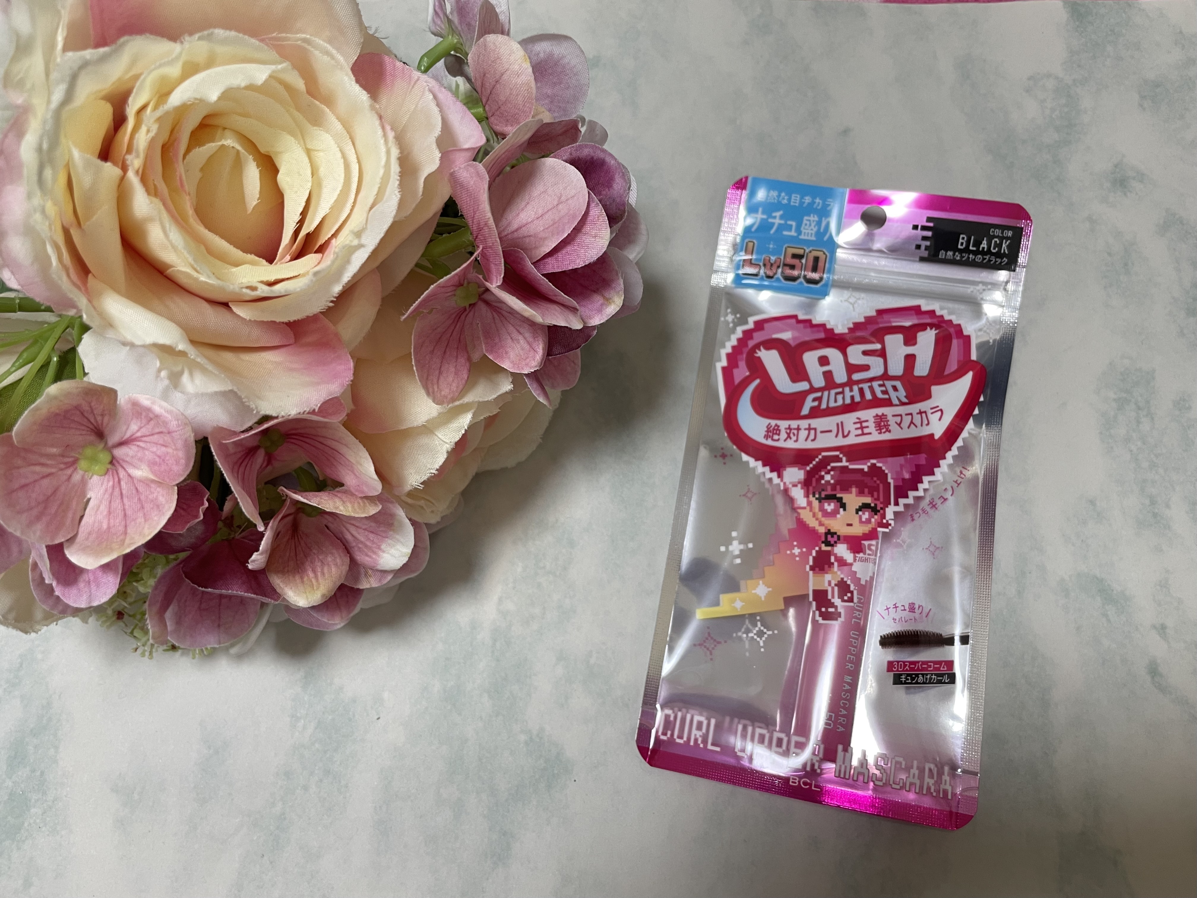 ラッシュファイター　カールアッパーマスカラ　Lv50/ラッシュファイター/マスカラを使ったクチコミ（2枚目）