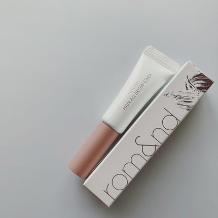 ハンオールブロウカラ/rom&nd/眉マスカラを使ったクチコミ(1枚目)