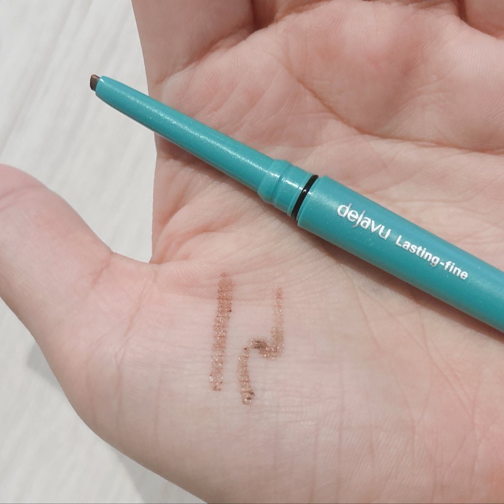 「密着アイライナー」クリームペンシル/デジャヴュ/ペンシルアイライナーを使ったクチコミ（3枚目）
