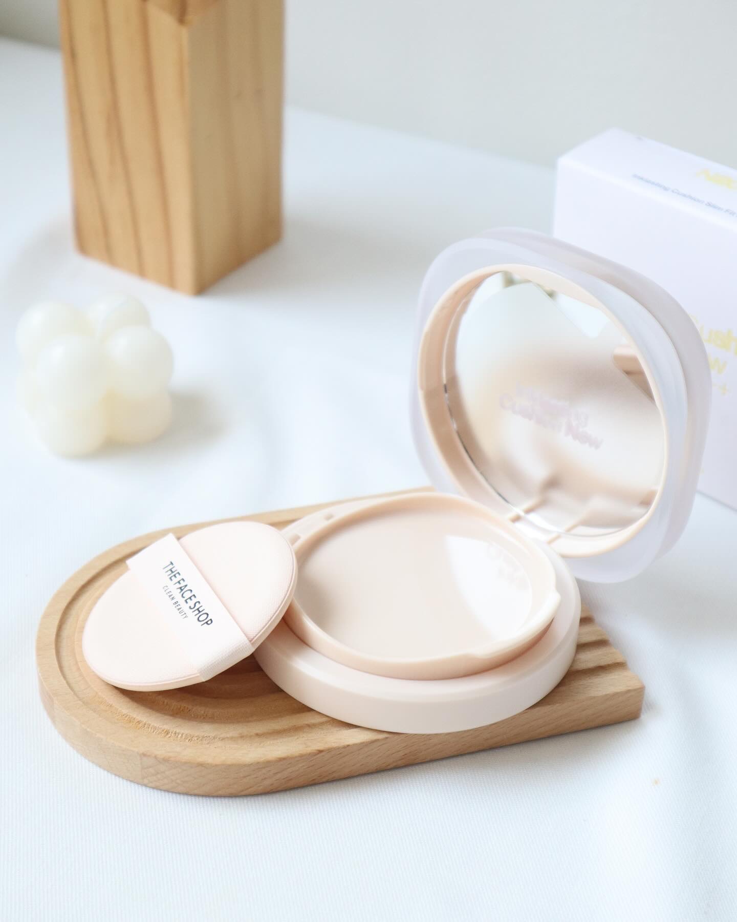 インクラスティングクッションファンデーション/THE FACE SHOP/クッションファンデーションを使ったクチコミ（3枚目）