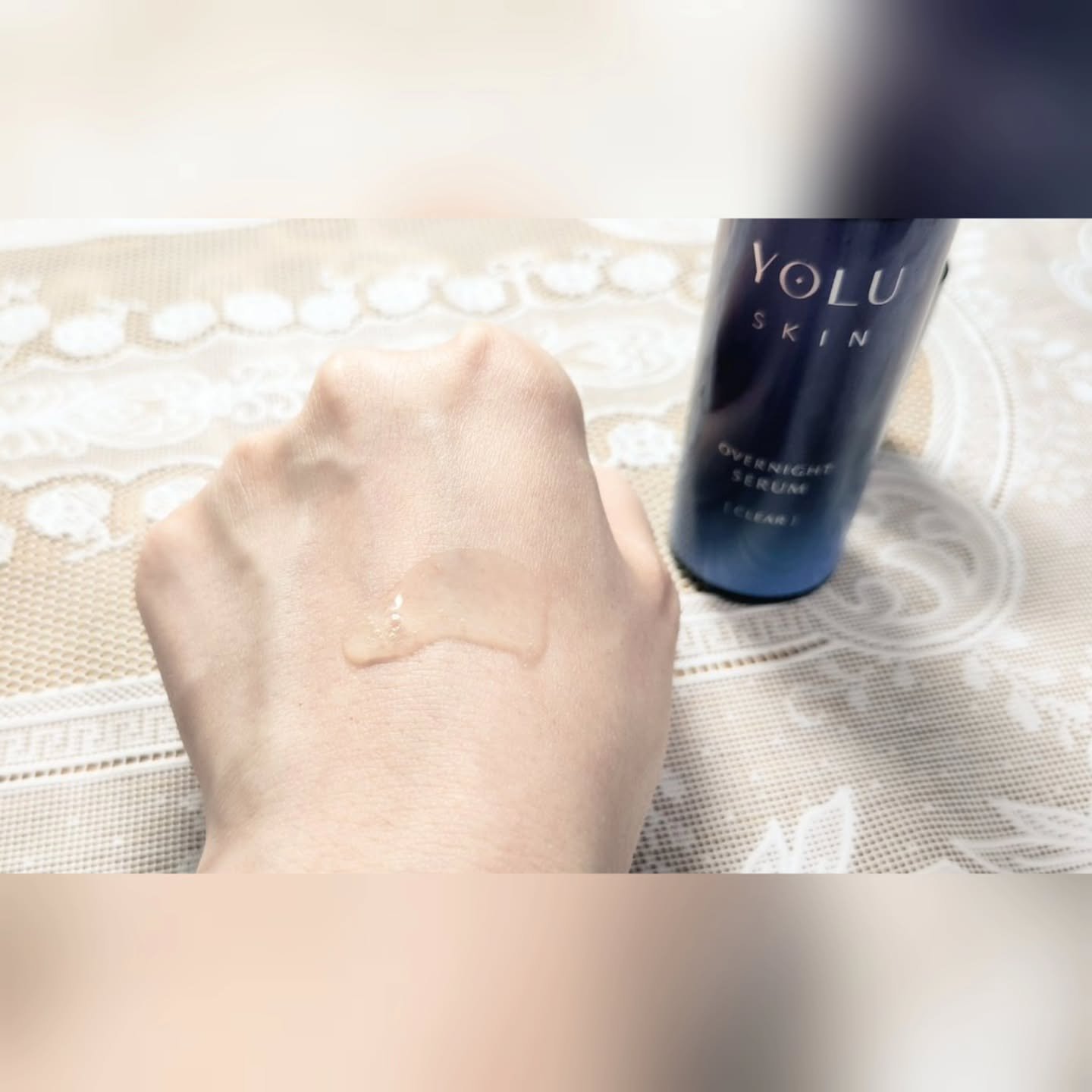 ヨル スキン オーバーナイトセラム クリア/YOLU/美容液を使ったクチコミ（3枚目）