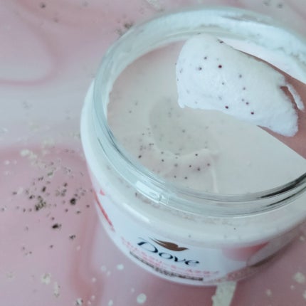 ダヴ ふわとろクリーミースクラブ ザクロ&シアバター/ダヴ/ボディスクラブを使ったクチコミ(4枚目)