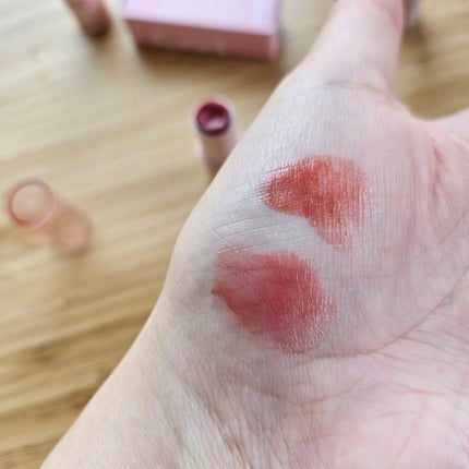 アンドバイロムアンド グラッシーバーム/&nd by rom&nd/口紅を使ったクチコミ(5枚目)