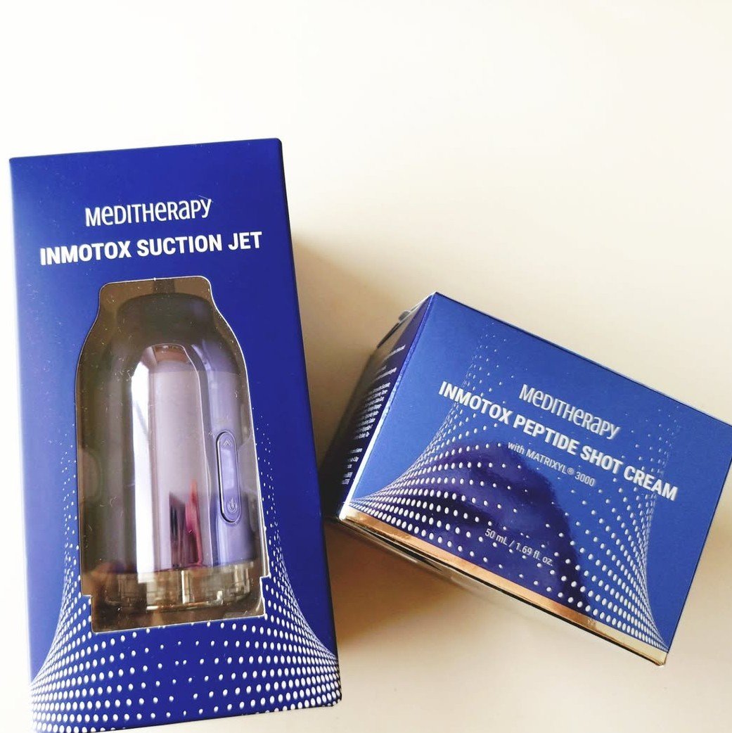 インモトックス小顔リフトアップペプチドショットクリーム＆吸引ジェット/MEDITHERAPY/フェイスクリームを使ったクチコミ（2枚目）