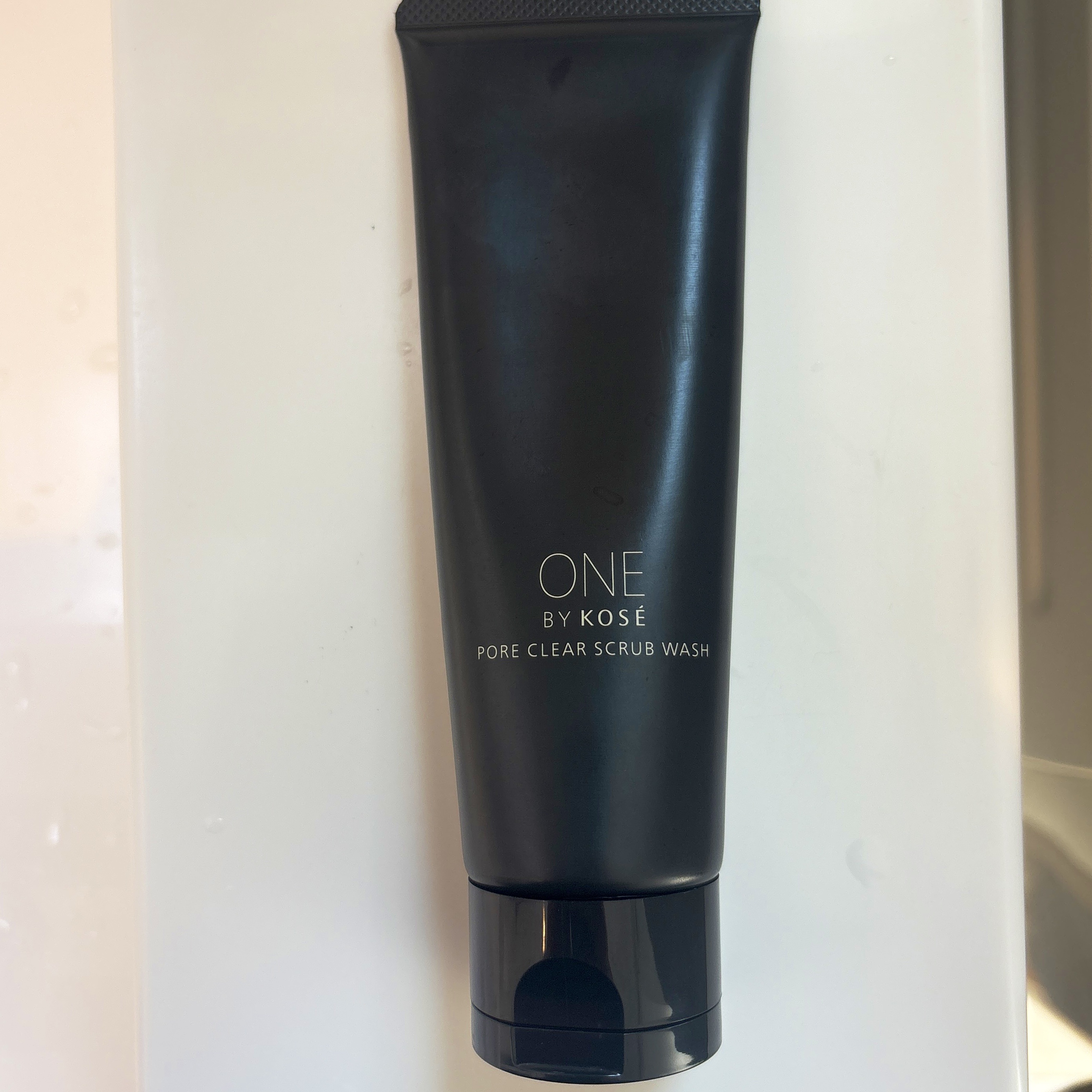 ポアクリア スクラブ ウォッシュ/ONE BY KOSE/洗顔フォームを使ったクチコミ（1枚目）