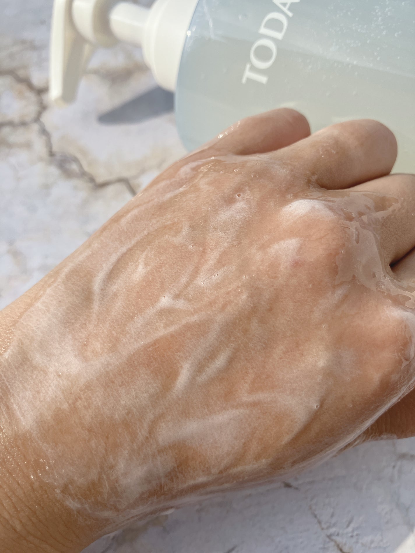 ソフトモイスチャー酵素ボディウォッシュ/TODAY With/ボディソープを使ったクチコミ(3枚目)