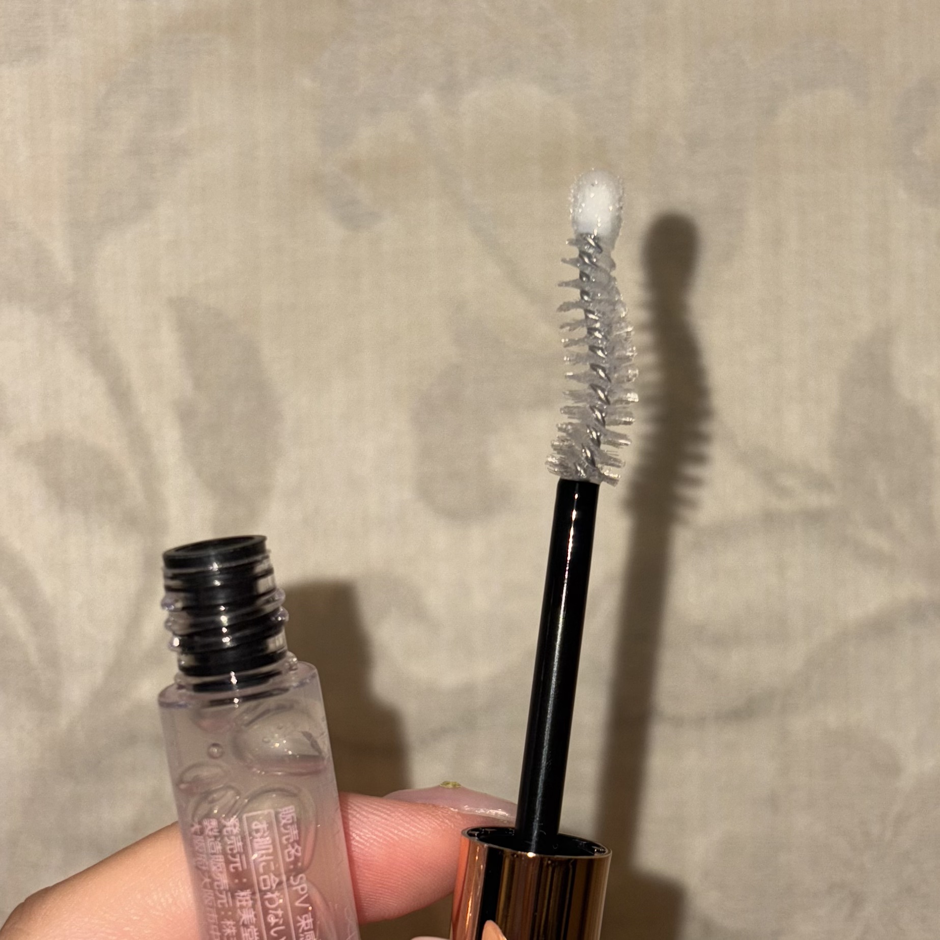 束感まつげキープコート/SHOBIDO/マスカラトップコートを使ったクチコミ（3枚目）