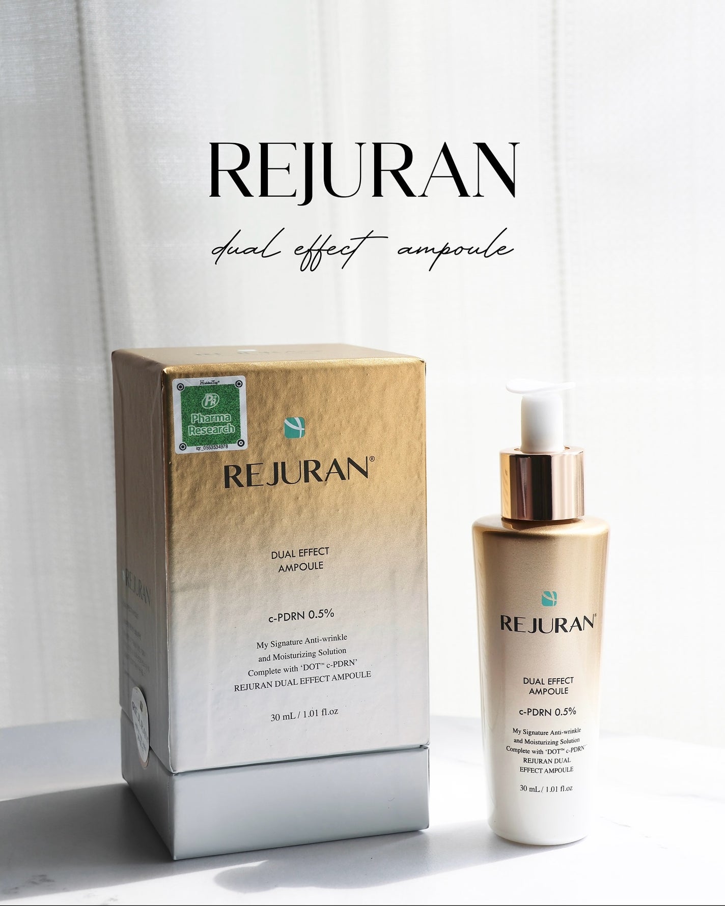 REJURAN デュアルエフェクトアンプル 30ml/REJURAN COSMETICS/美容液を使ったクチコミ(1枚目)