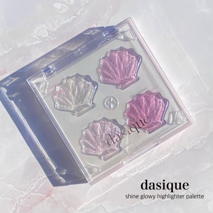 シャイングロイハイライターパレット/dasique/クリームハイライトを使ったクチコミ(2枚目)