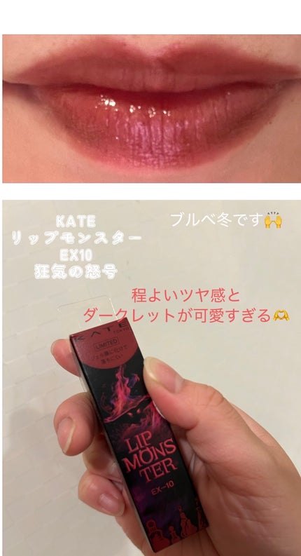 ケイト リップモンスター/KATE/口紅を使ったクチコミ(1枚目)