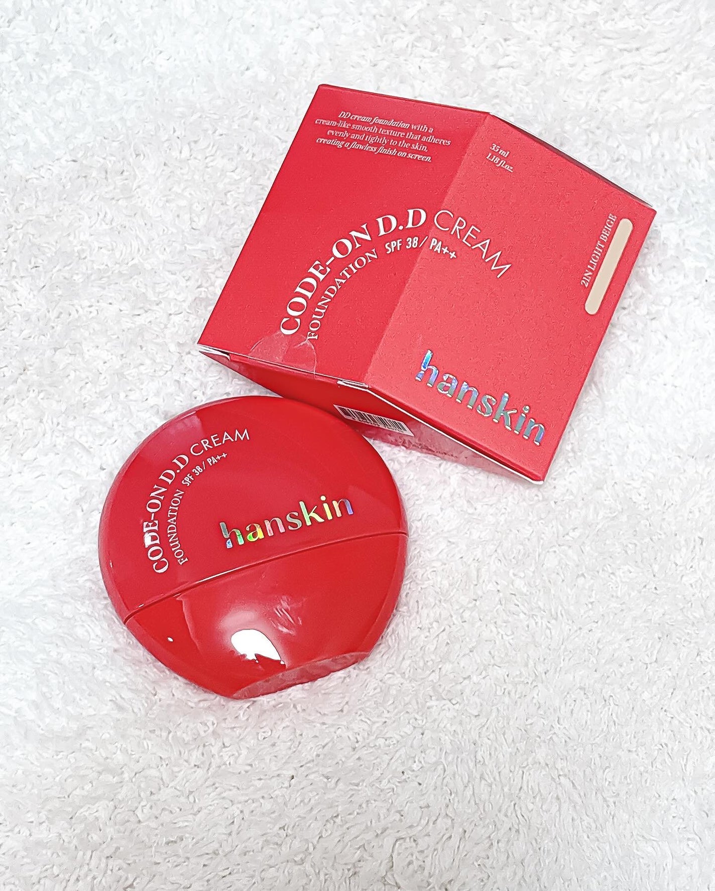 CODEON DDクリームファンデーション/ハンスキン/クリーム・エマルジョンファンデーションを使ったクチコミ(5枚目)