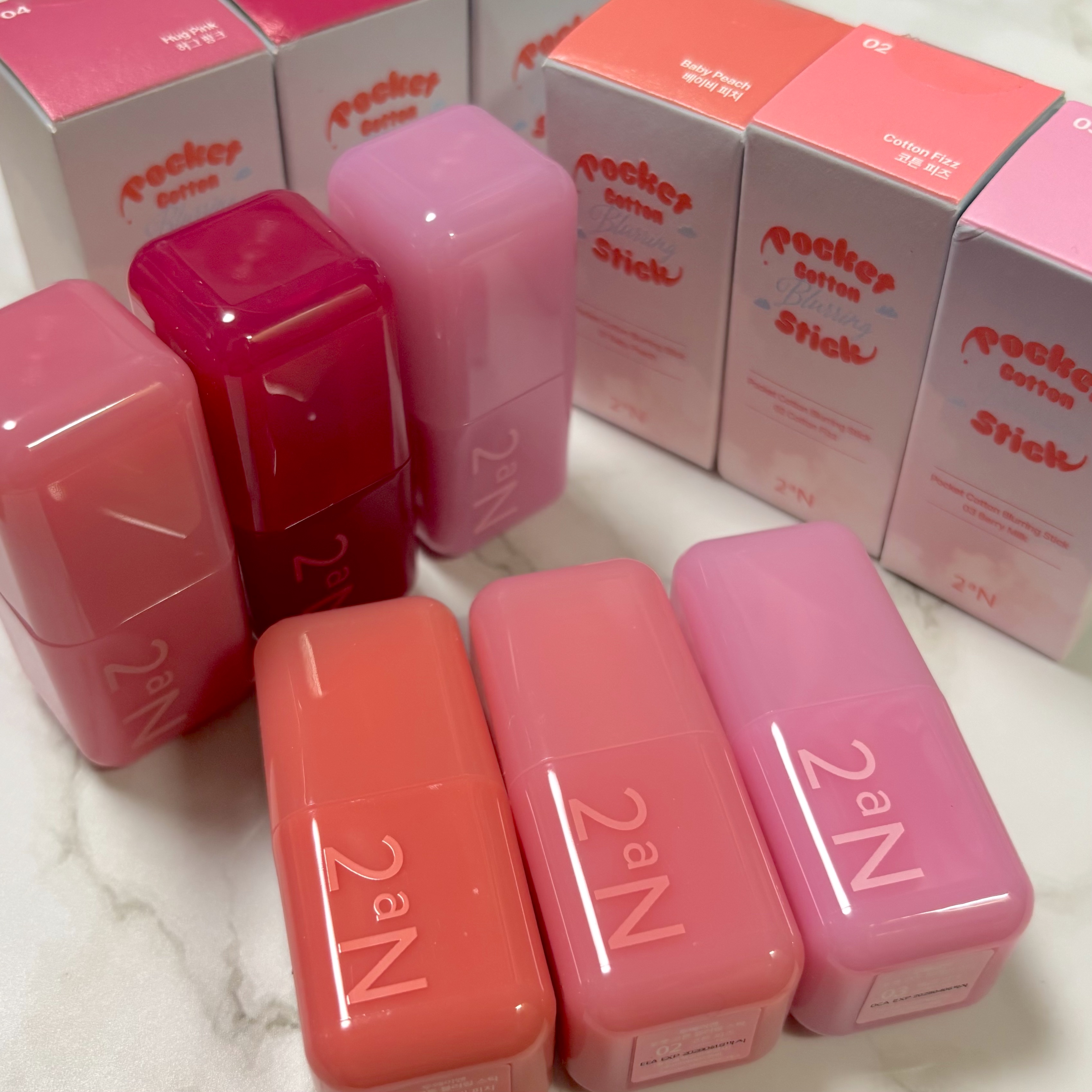 ポケットコットンブラーリングスティック/2aN/ジェル・クリームチークを使ったクチコミ（1枚目）