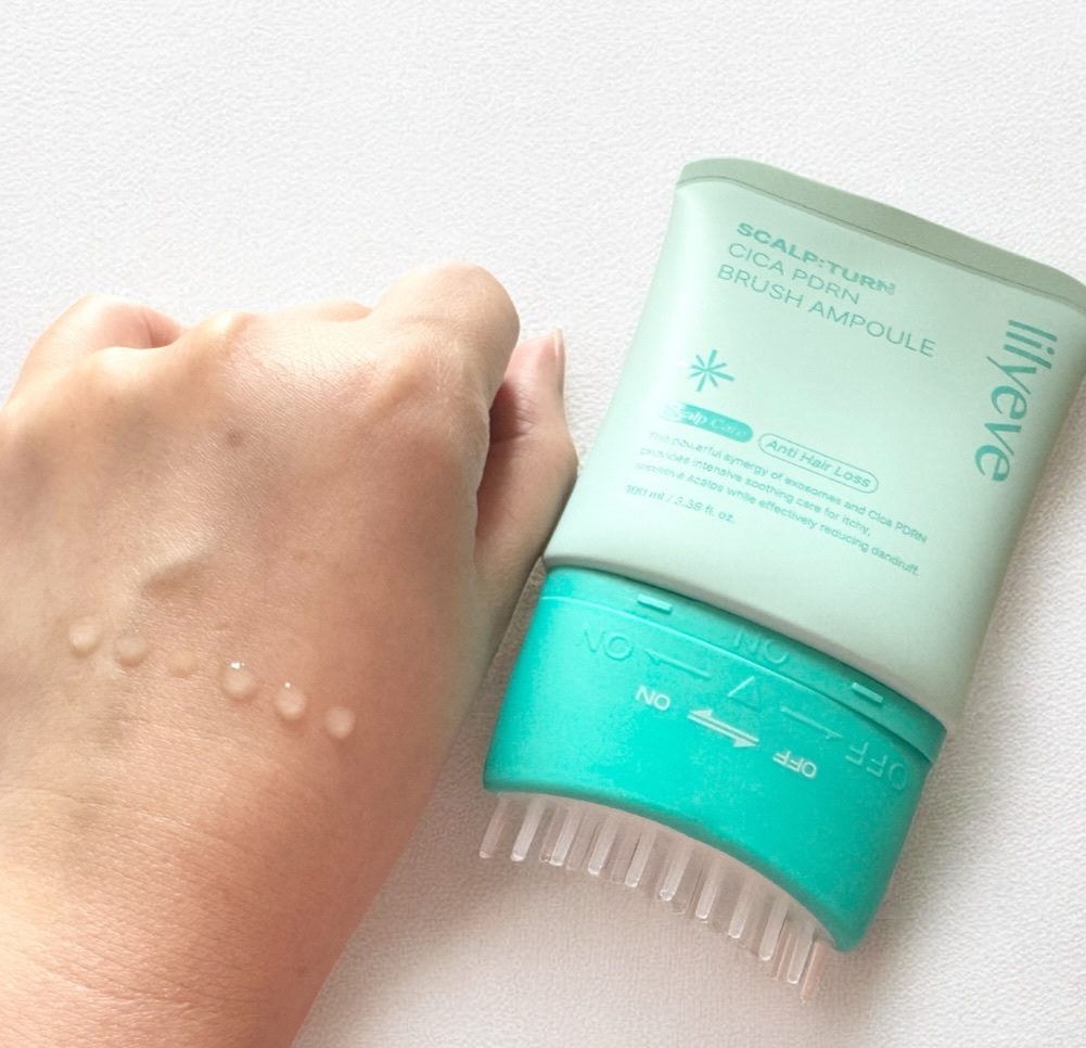 スカルプターンヘアアンプル/リリーイブ/頭皮ローションを使ったクチコミ（2枚目）