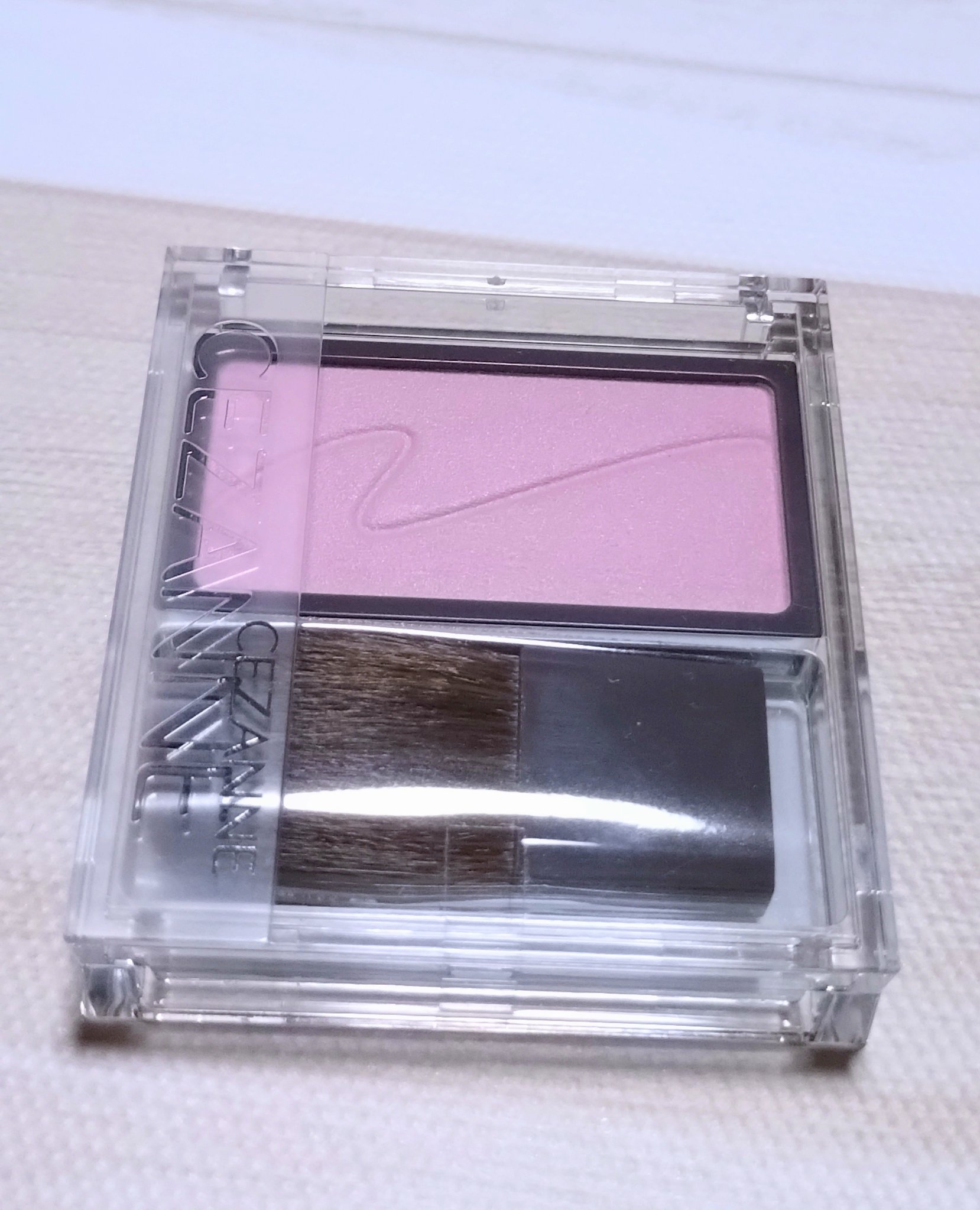 チークブラッシュ/CEZANNE/パウダーチークを使ったクチコミ（1枚目）