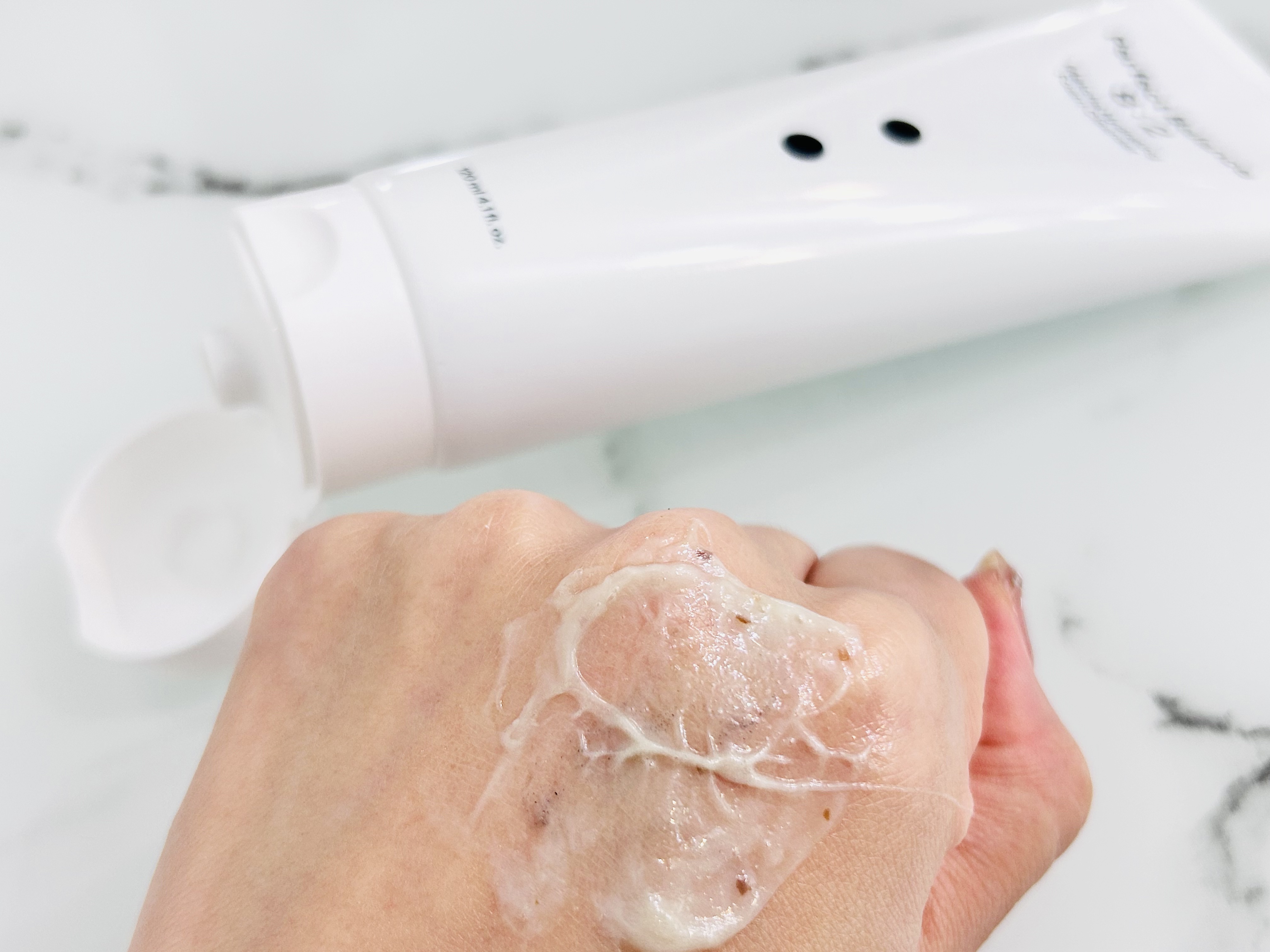 マッチャハイドレイティングフォームクレンザー/B:lab/洗顔フォームを使ったクチコミ（3枚目）