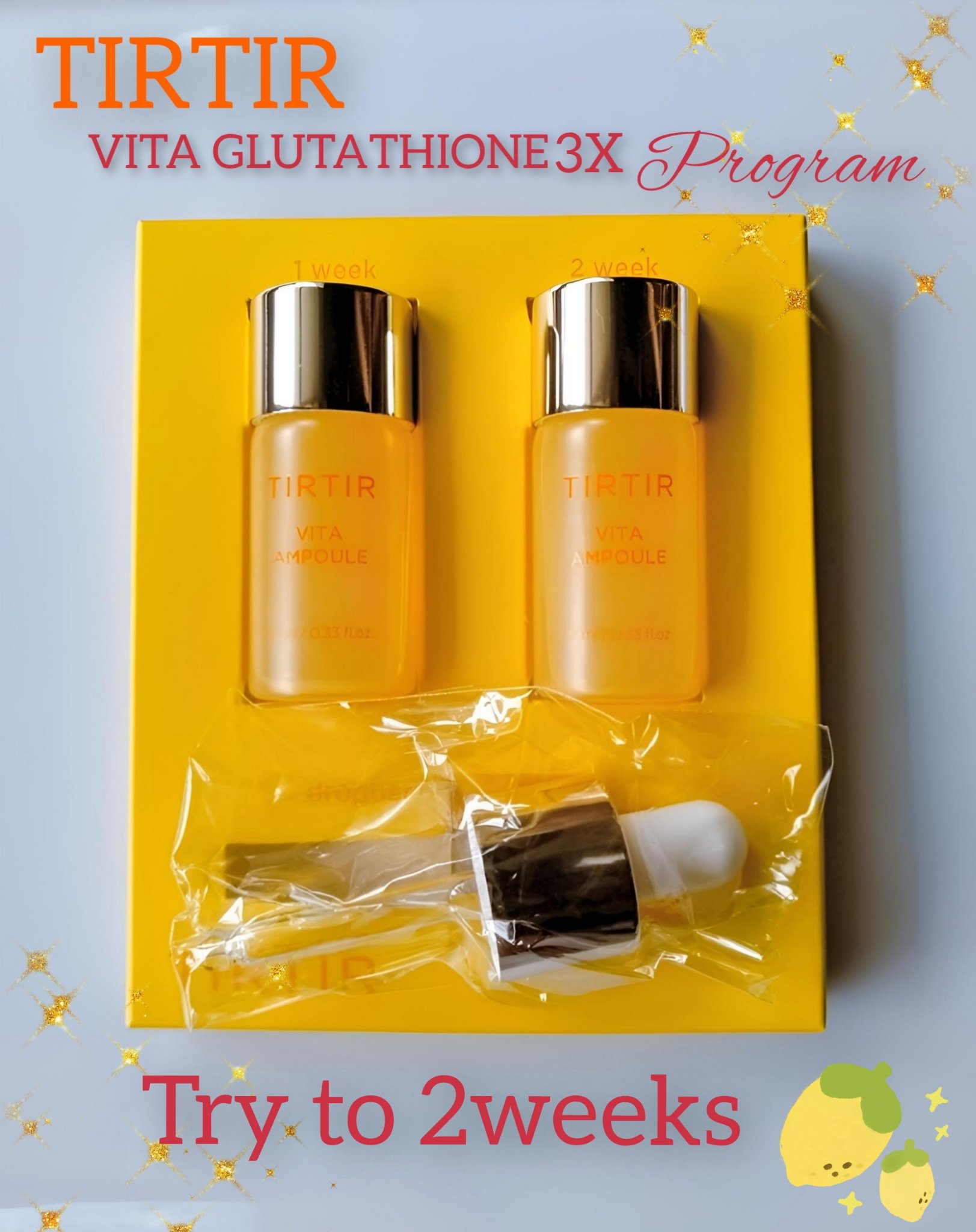 ビタ3Xプログラムアンプル/TIRTIR(ティルティル)/美容液を使ったクチコミ（1枚目）