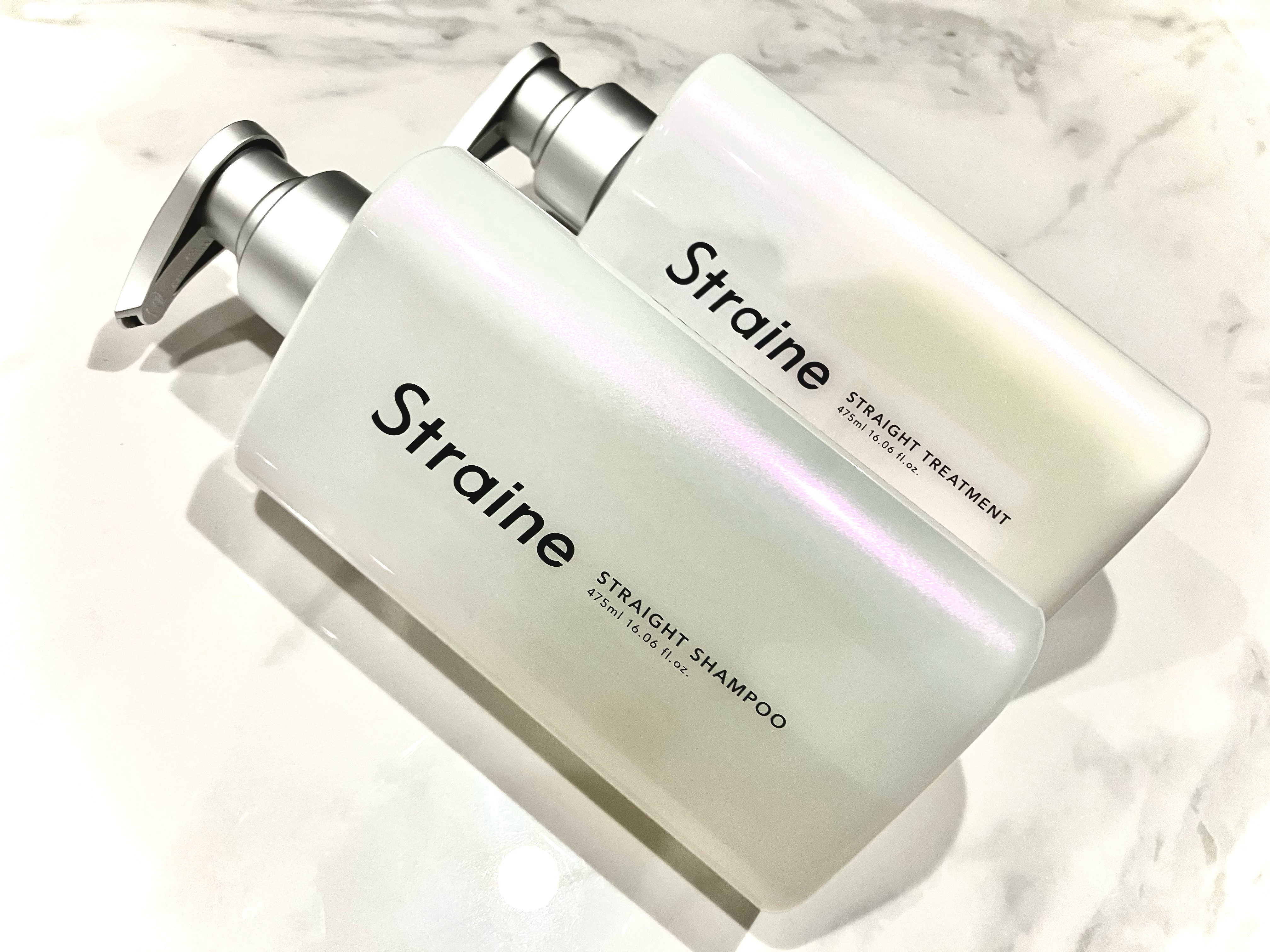 ストレートシャンプー/ストレートトリートメント ホワイトブロッサムの香り/Straine/市販シャンプーを使ったクチコミ（1枚目）