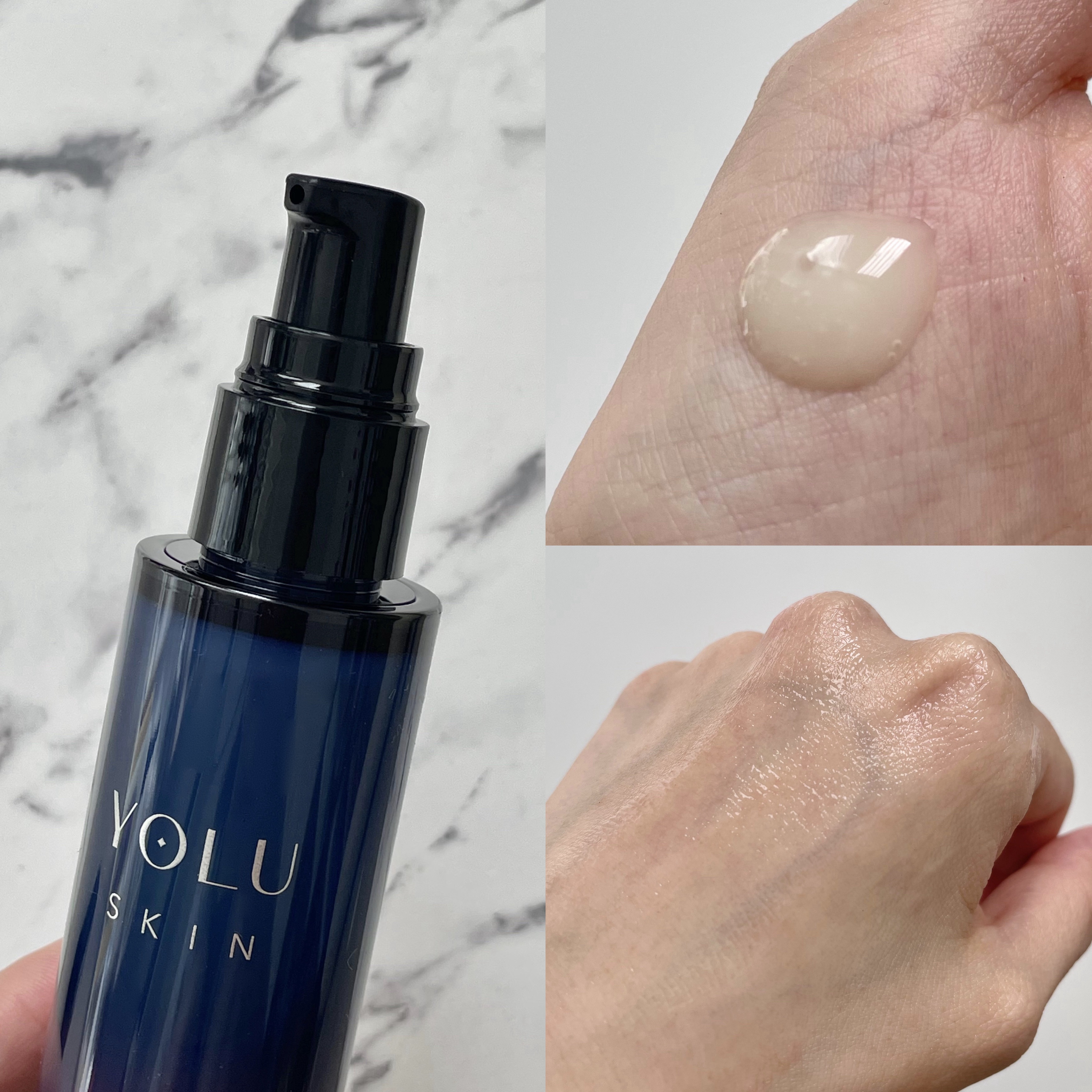 ヨル スキン オーバーナイトセラム モイスト/YOLU/美容液を使ったクチコミ（2枚目）