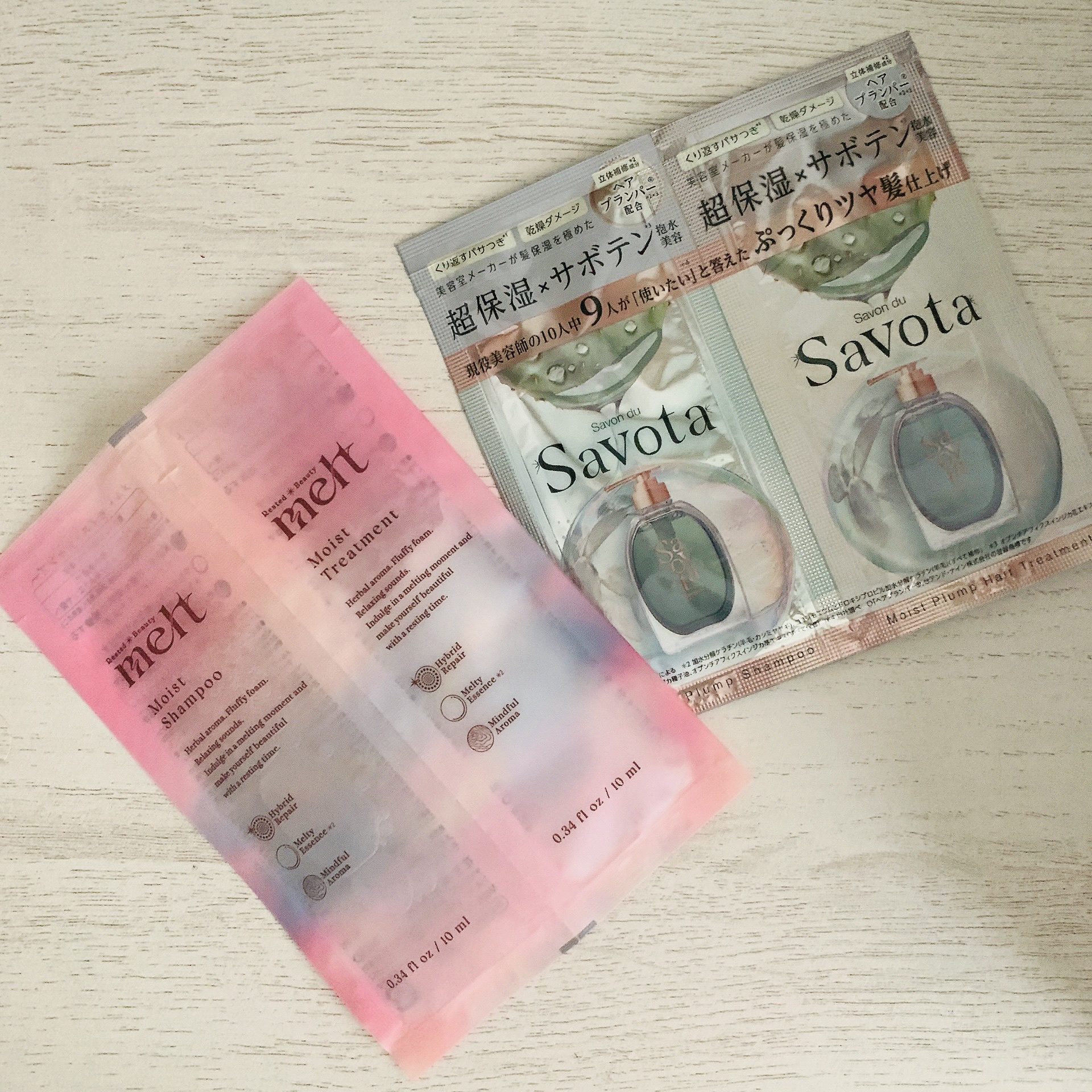 メルト モイストシャンプー／トリートメント/melt/市販シャンプーを使ったクチコミ（1枚目）