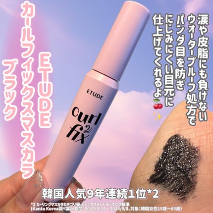 カールフィックスマスカラ/ETUDE/マスカラを使ったクチコミ(2枚目)