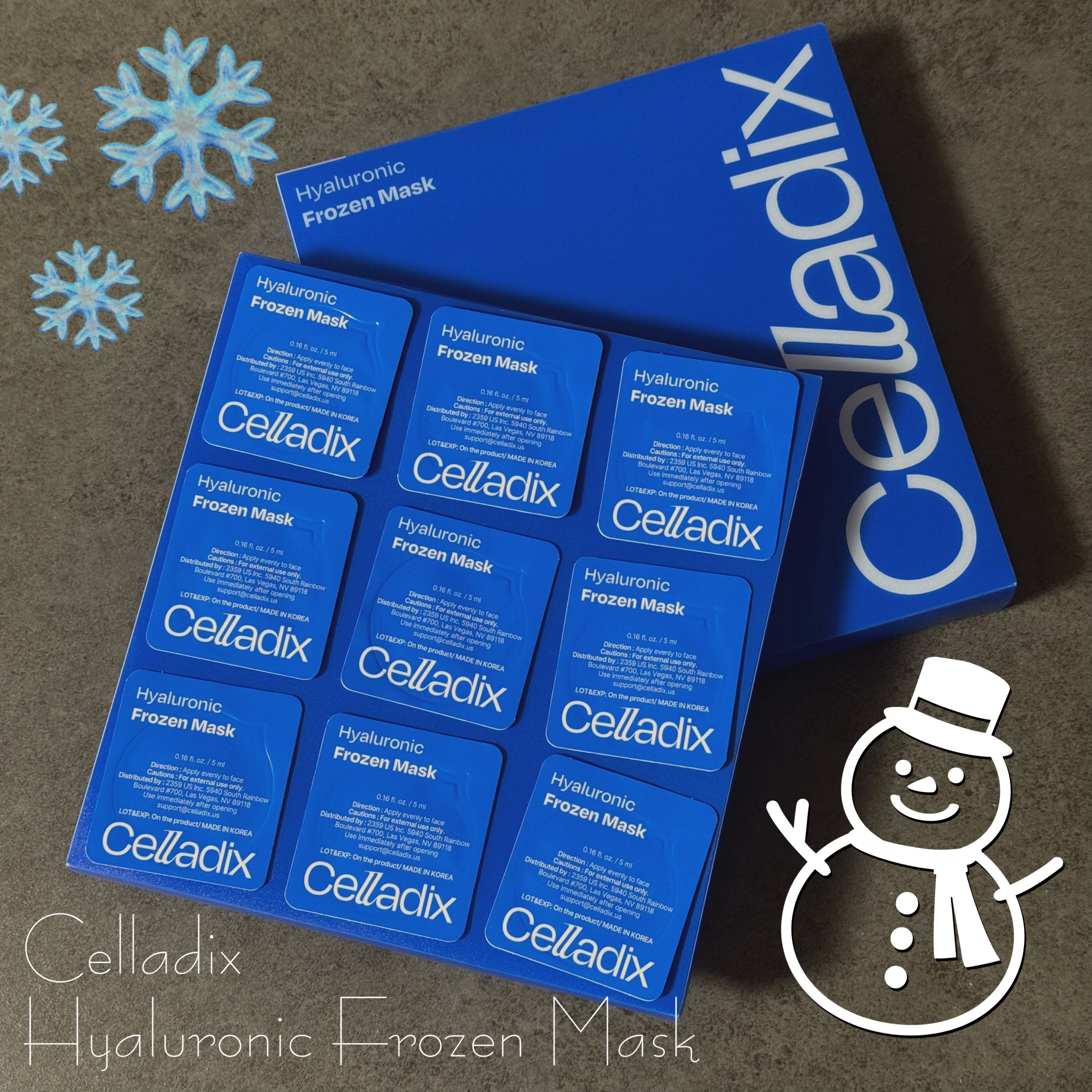 ヒアルロニックフローズンマスク/Celladix/シートマスク・パックを使ったクチコミ（1枚目）