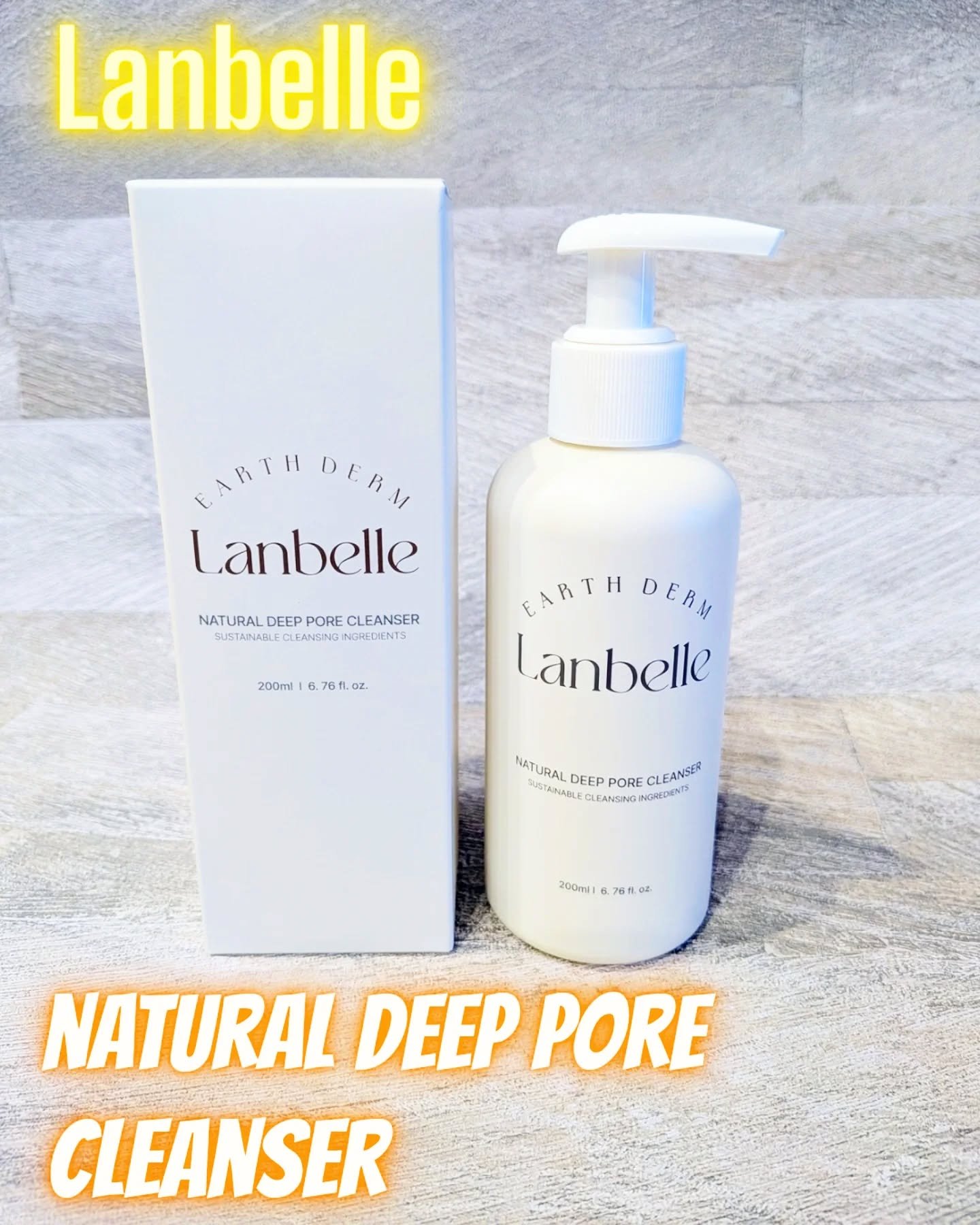 ナチュラルディープポアクレンザー/LANBELLE/その他洗顔料を使ったクチコミ（1枚目）