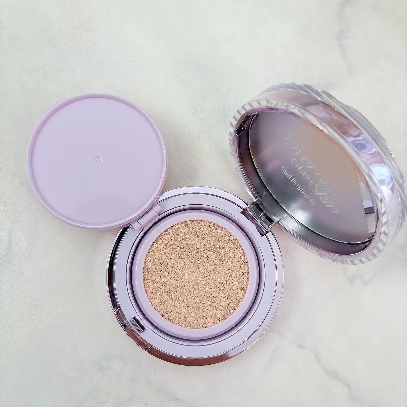グラススキンクッション/Cell Fusion C(セルフュージョンシー)/クッションファンデーションを使ったクチコミ(3枚目)