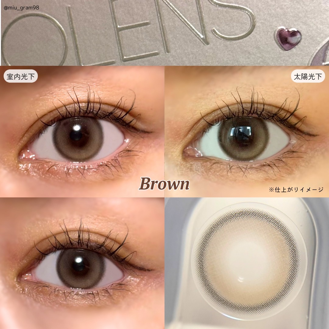 MUSE 1month/OLENS/１ヶ月（１MONTH）カラコンを使ったクチコミ（3枚目）