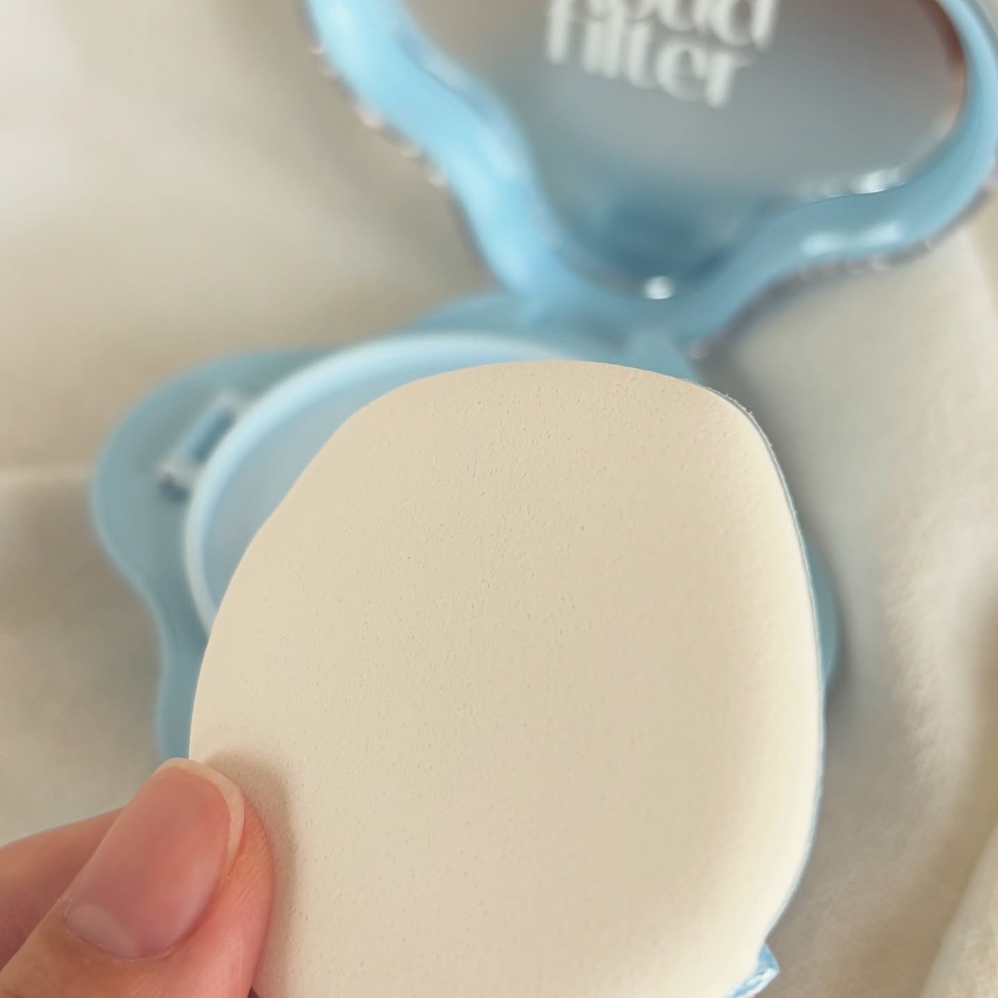 クラウドフィルタークッション/ETUDE/クッションファンデーションを使ったクチコミ（3枚目）