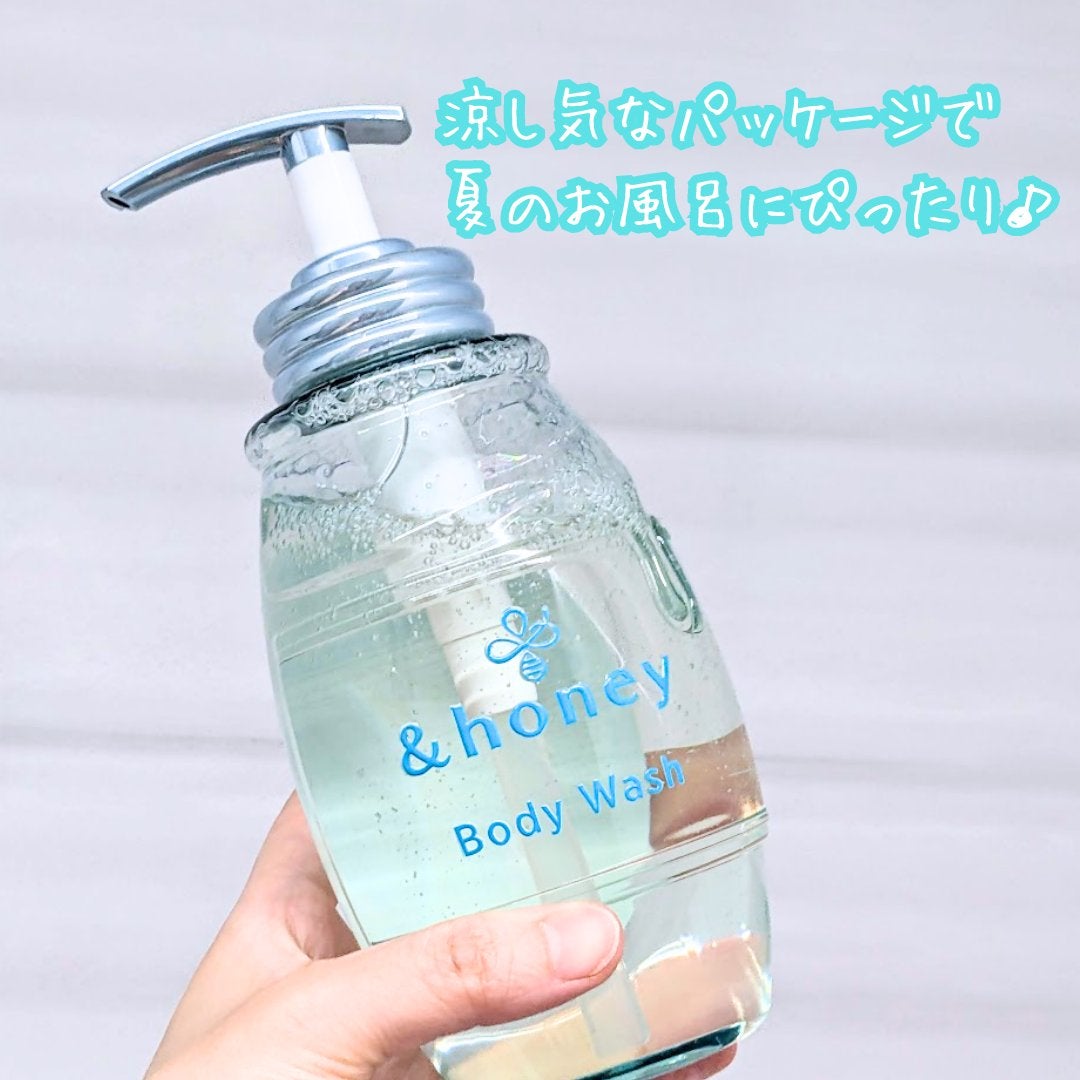 サボンクリア ジェルボディウォッシュ/&honey/ボディソープを使ったクチコミ(3枚目)