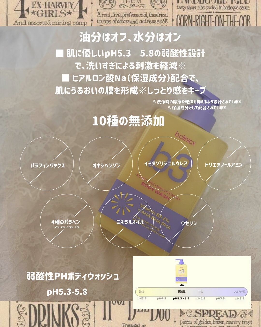 B3 アクネ クリア ボディウォッシュ/b.clinicx/ボディソープを使ったクチコミ(4枚目)