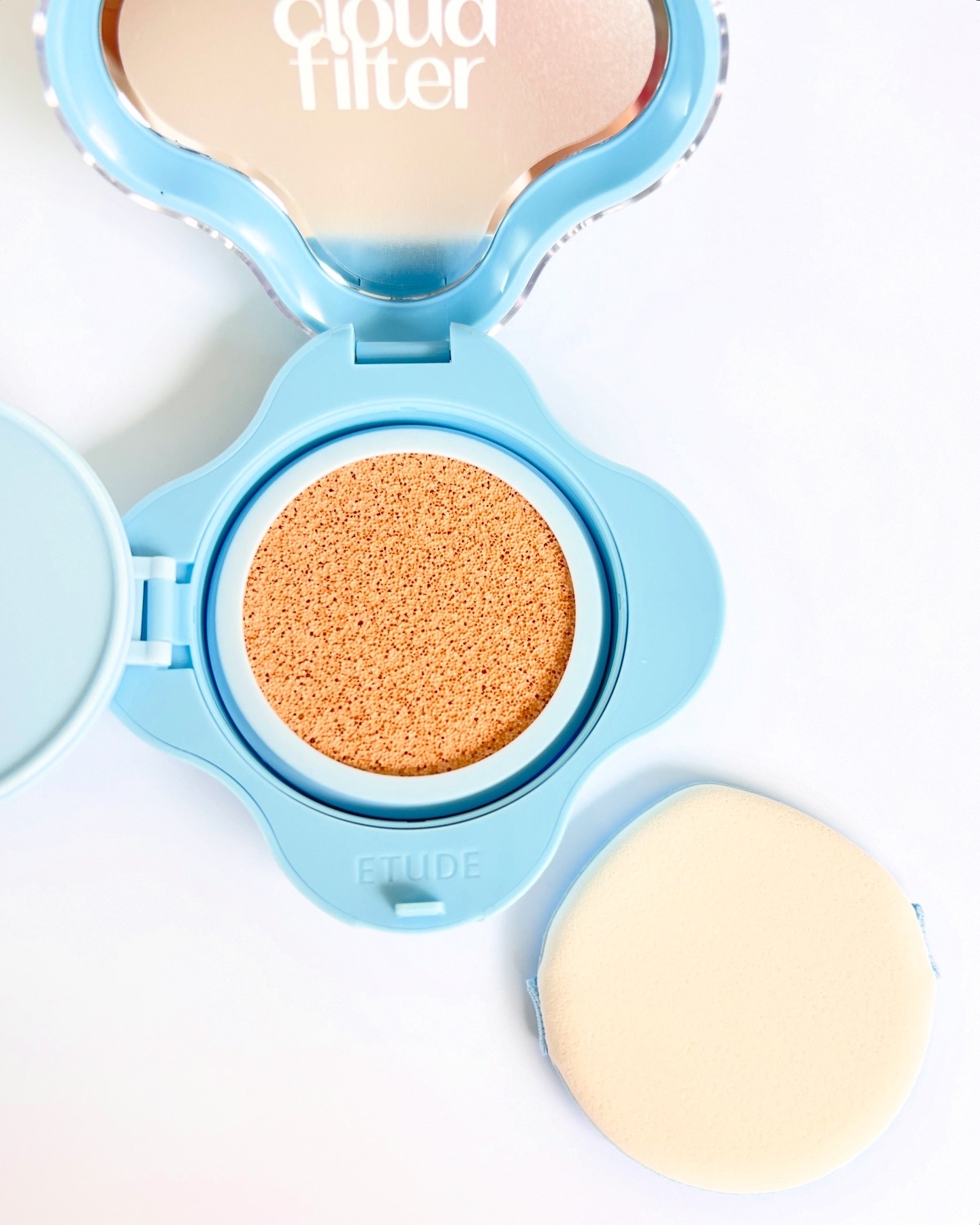 クラウドフィルタークッション/ETUDE/クッションファンデーションを使ったクチコミ（3枚目）