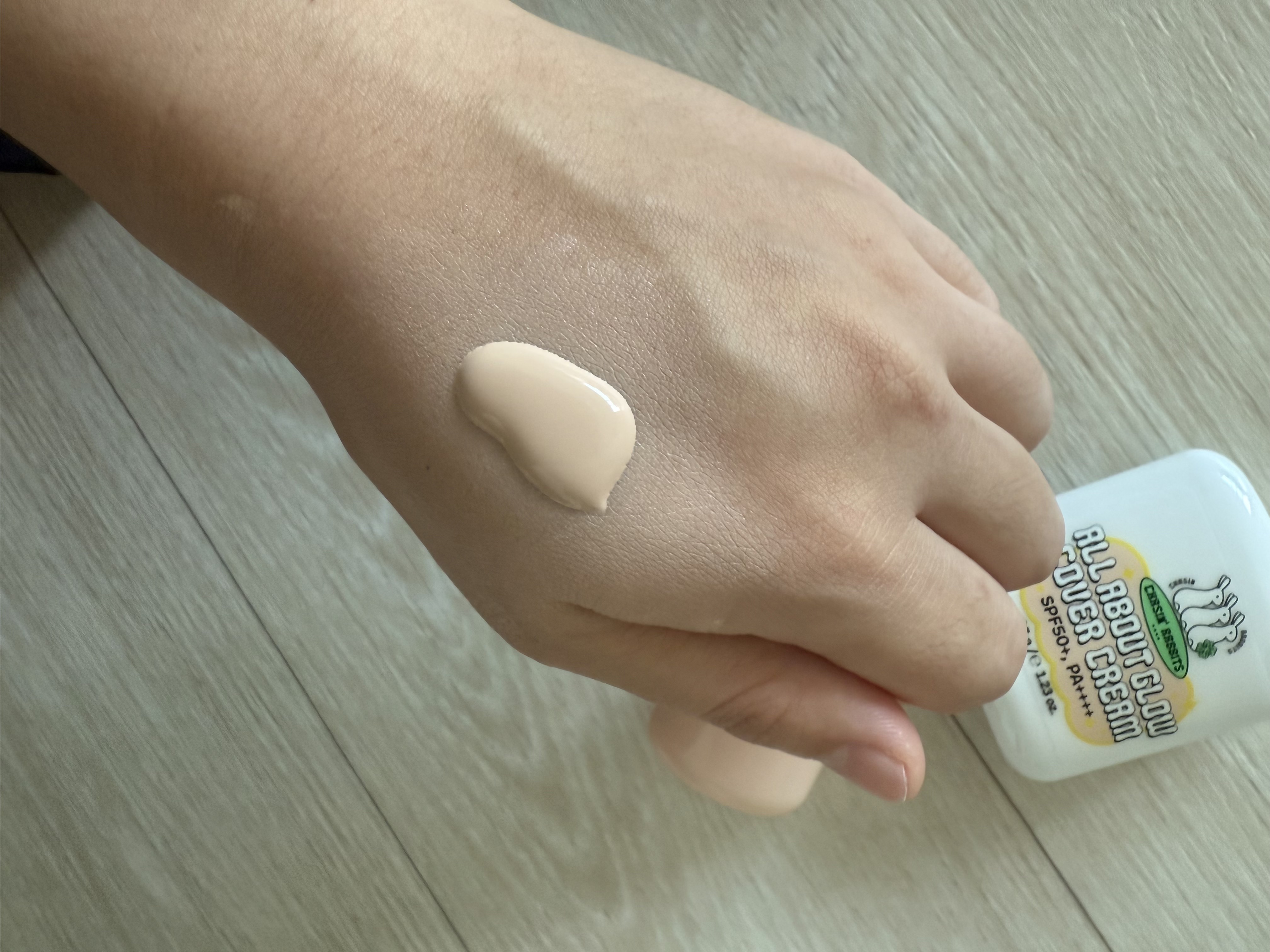 オールアバウトグロウカバークリーム/CHASIN'RABBITS/日焼け止めクリームを使ったクチコミ（3枚目）