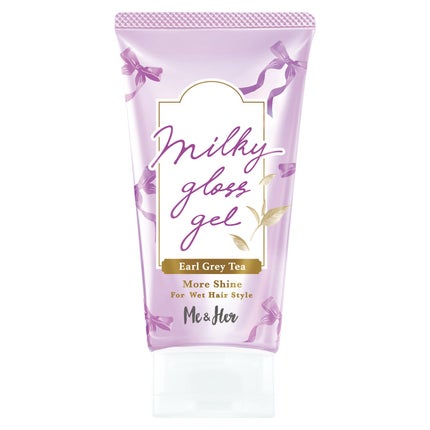 Me&Her ミーアンドハー ミルキィグロスジェル モアシャイン アールグレイティー