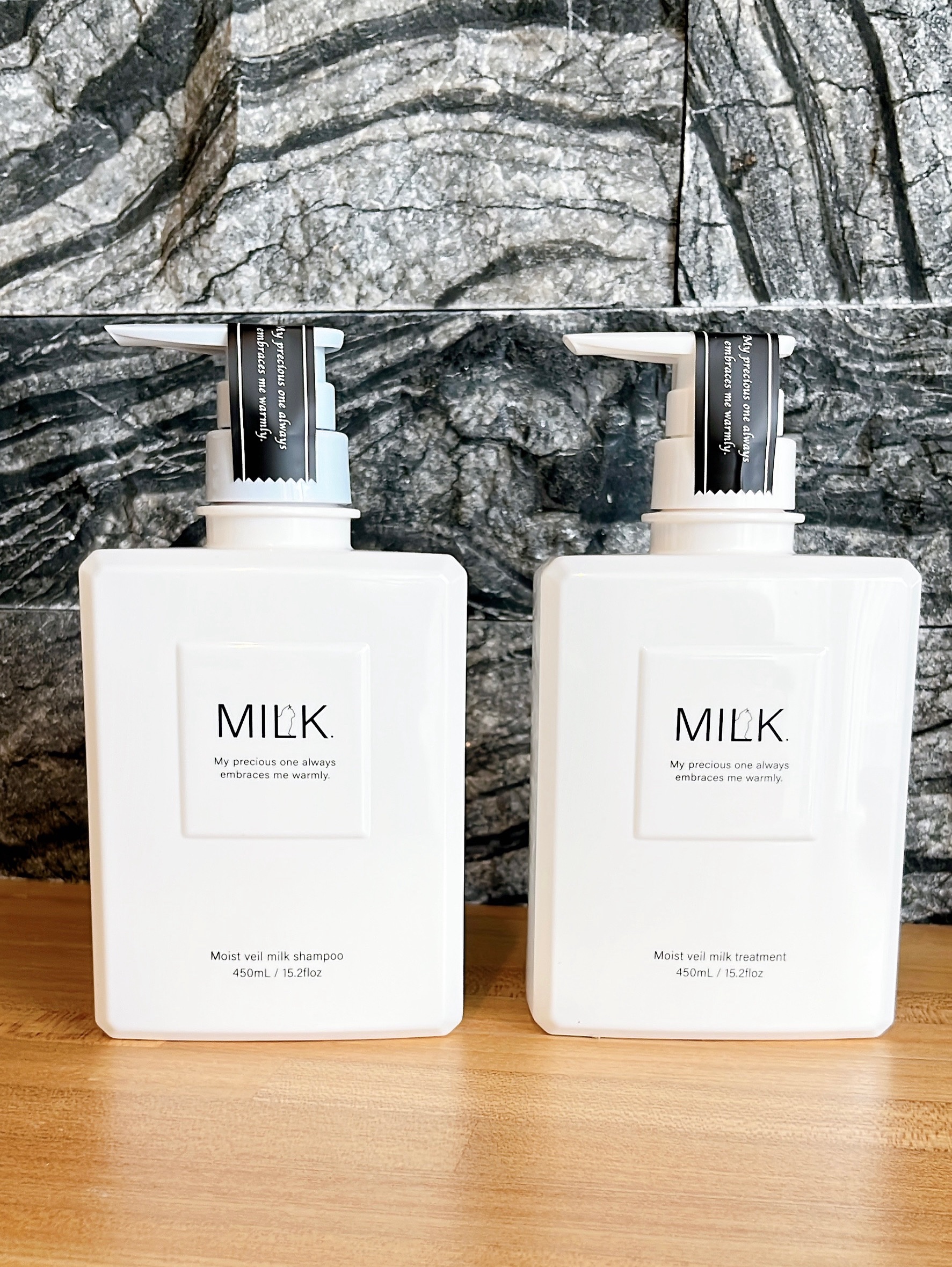 モイストヴェール シャンプー/トリートメント＜無香料＞/MILK./市販シャンプーを使ったクチコミ（1枚目）